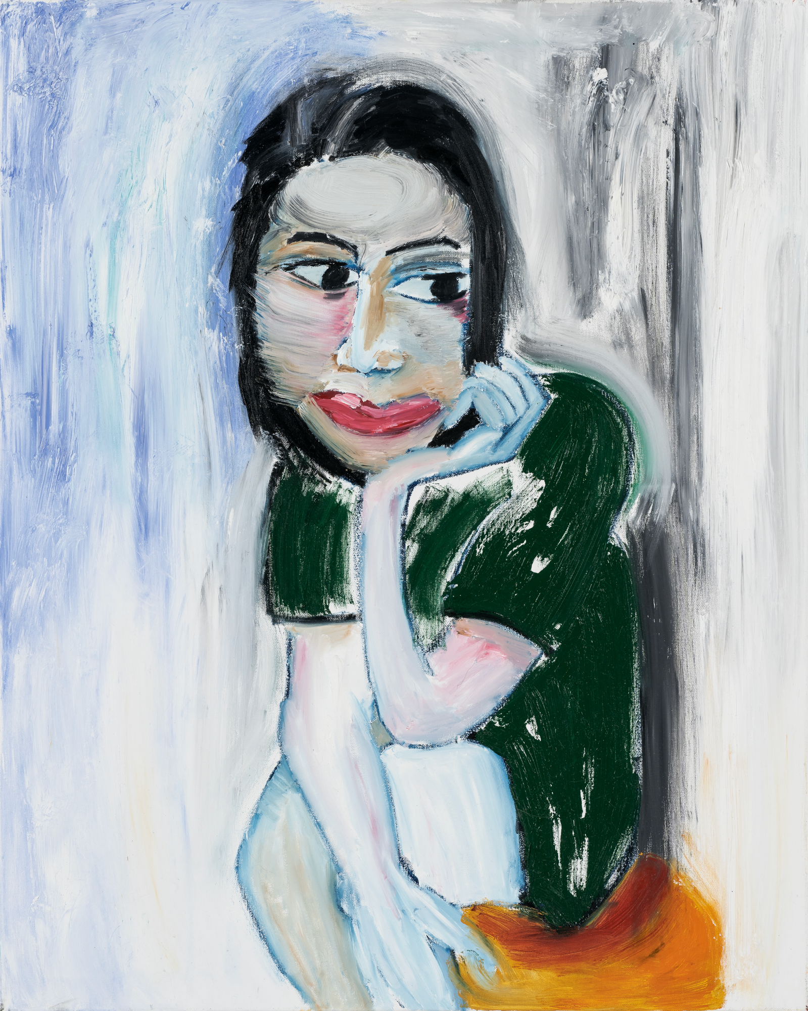 Untitled, 2020, Oil on canvas, 90.9 x 72.7 cm