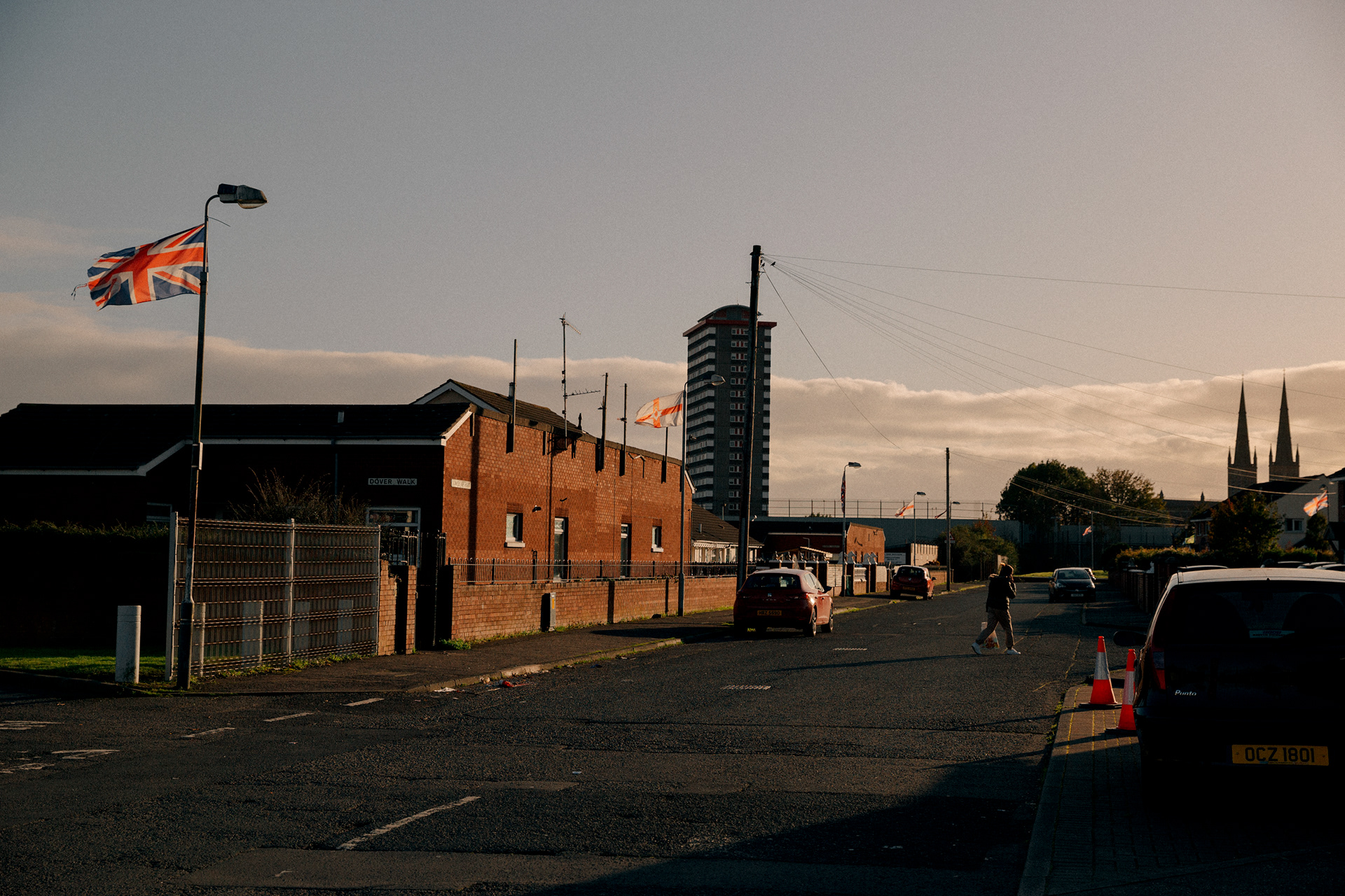 Protestant neighbourhood in West Belfast.   For Morgenbladet -  Belfast, 2019. 