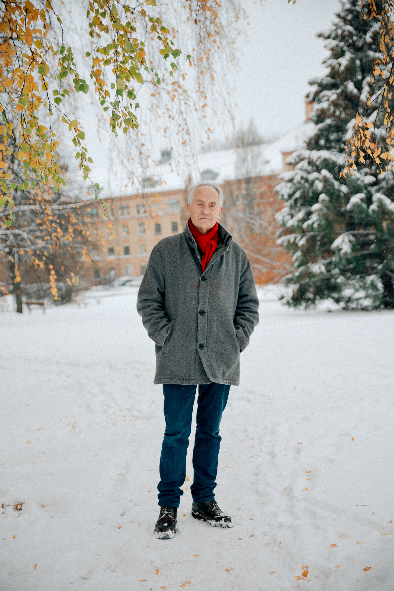 Professor and author Rune Slagstad.   For Morgenbladet -  Oslo, 2019.