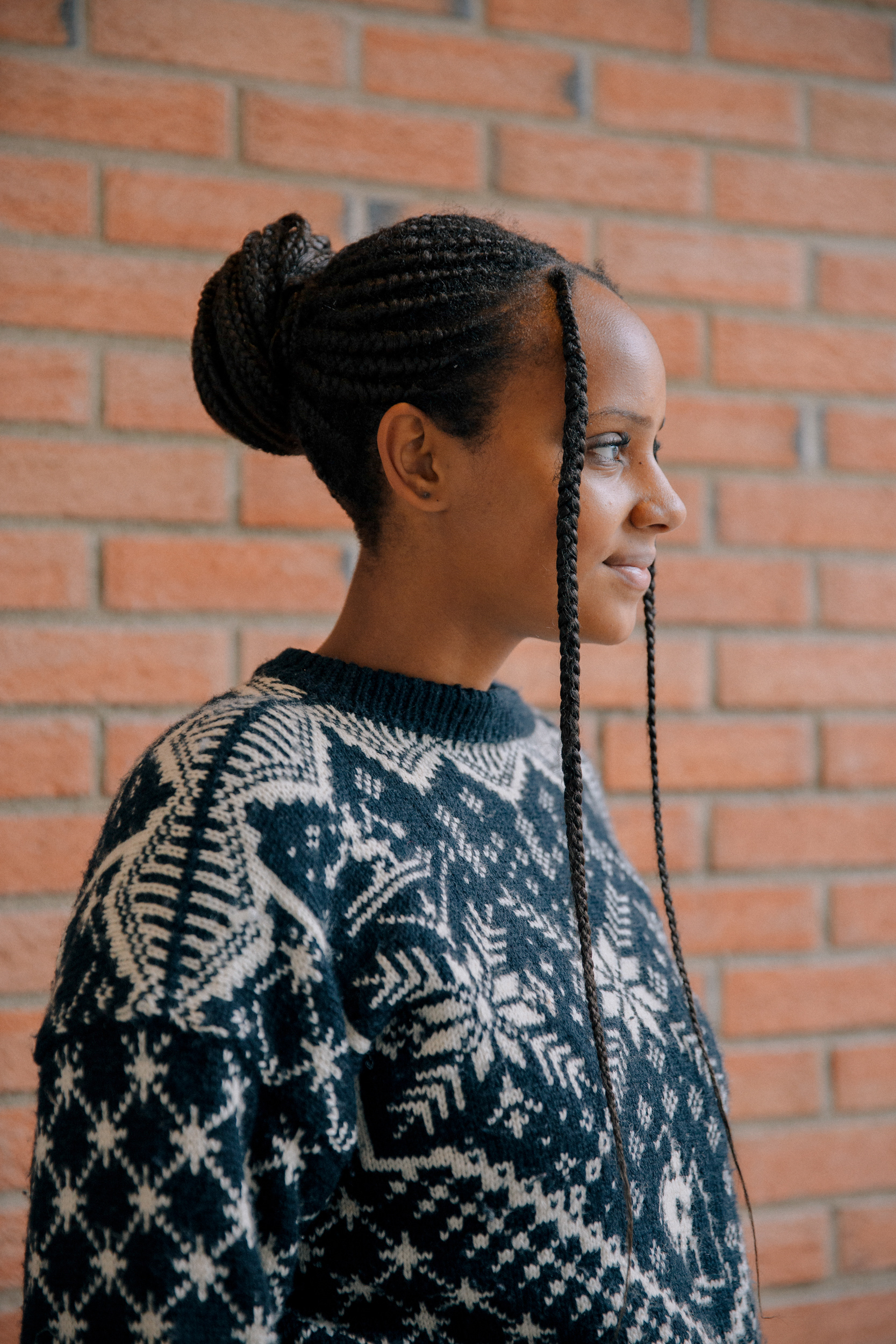 Young politician, Tinashe Michelle Hansen.   For Morgenbladet -  Lillestrøm 2019.    