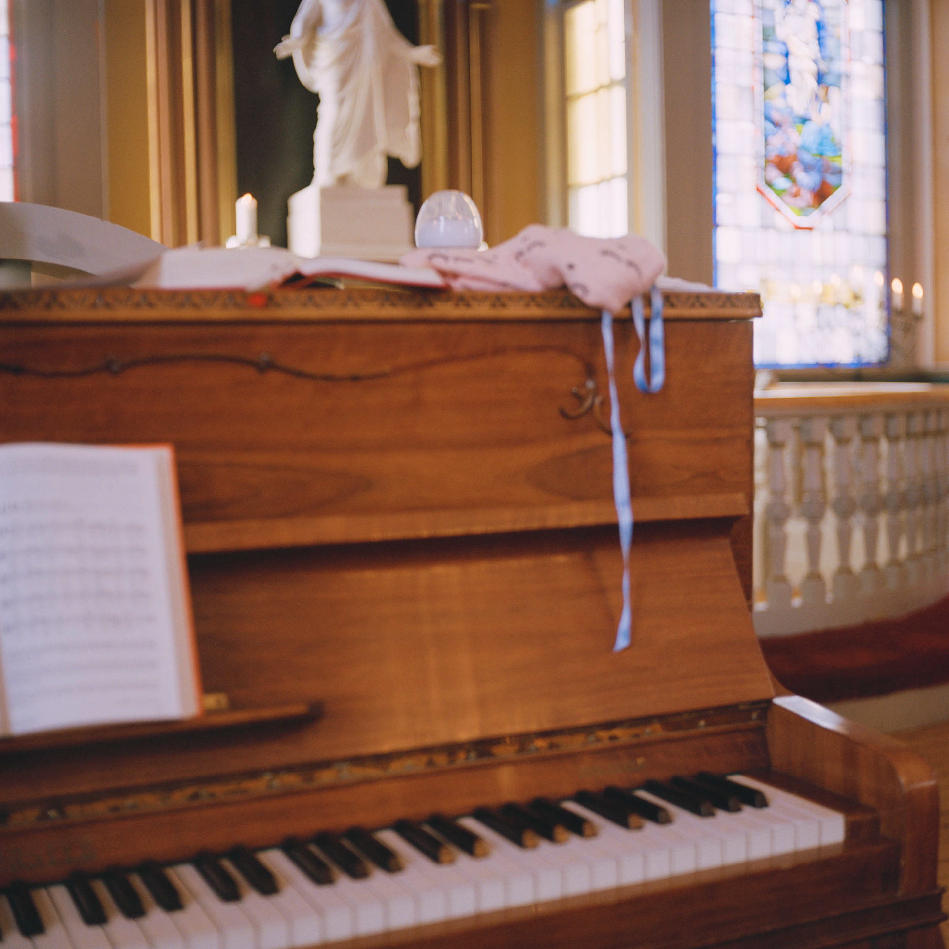 Baptism in Nærsnes church.