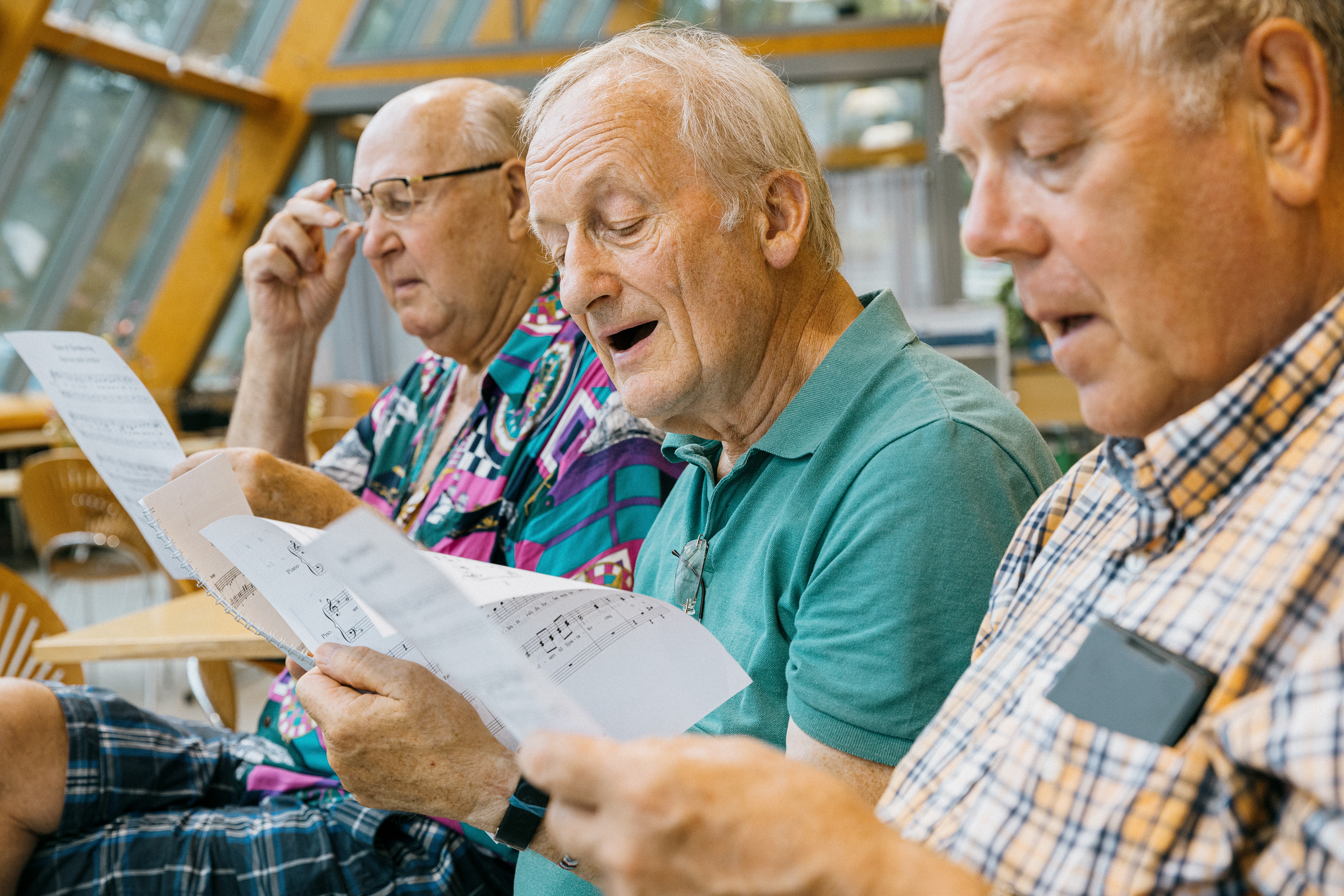 Helgetun is a community-based living environment for the elderly.  For DN - Bergen, 2022..  For DN - Bergen, 2022.