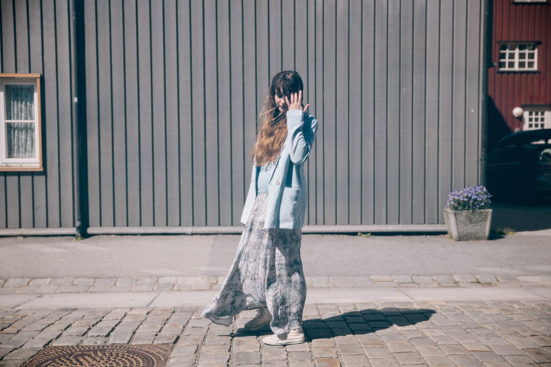 Artist Ida Jenshus.  For Adresseavisen -  Trondheim, 2021.   