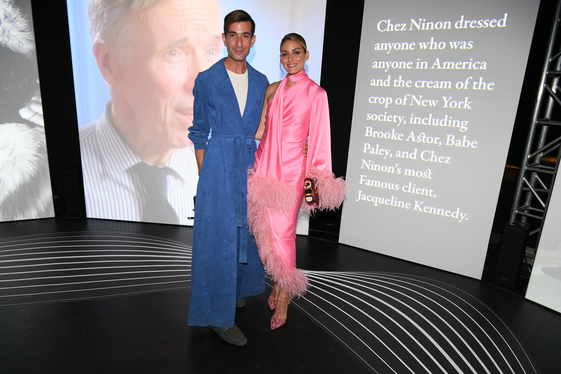 Edward Barsamian and Olivia Palermo