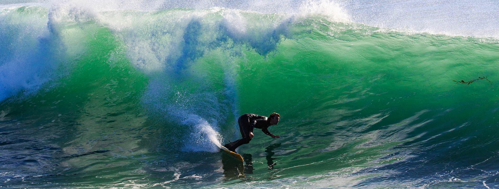 Great waves at Steamer Lane, Santa Cruz