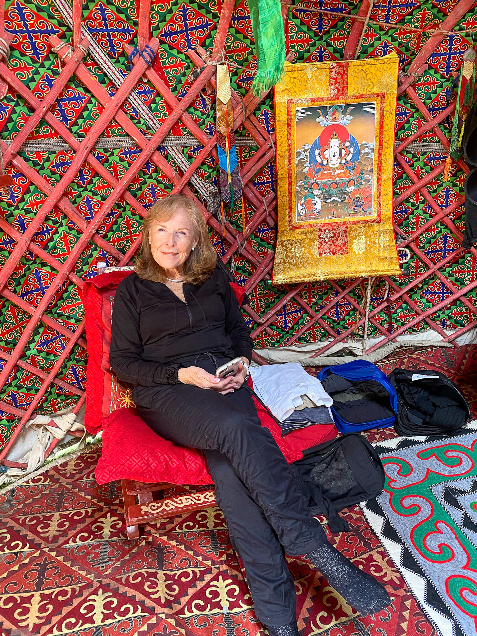 Complete with a Buddist shrine for moments of contemplation