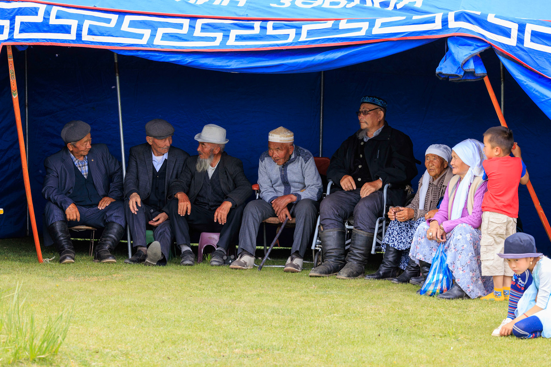 Honored senior members of the wedding party