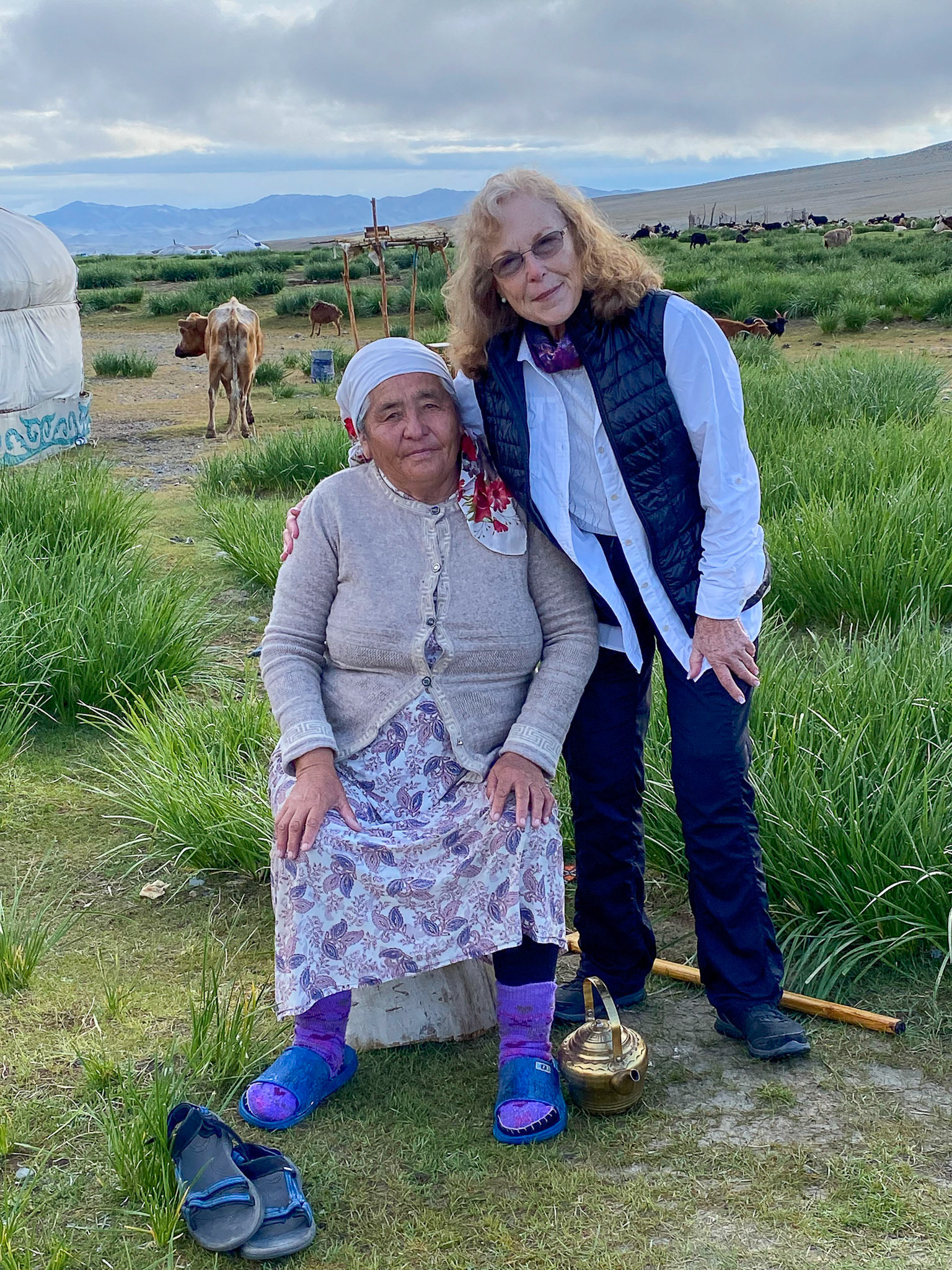 Pensiya and Susan