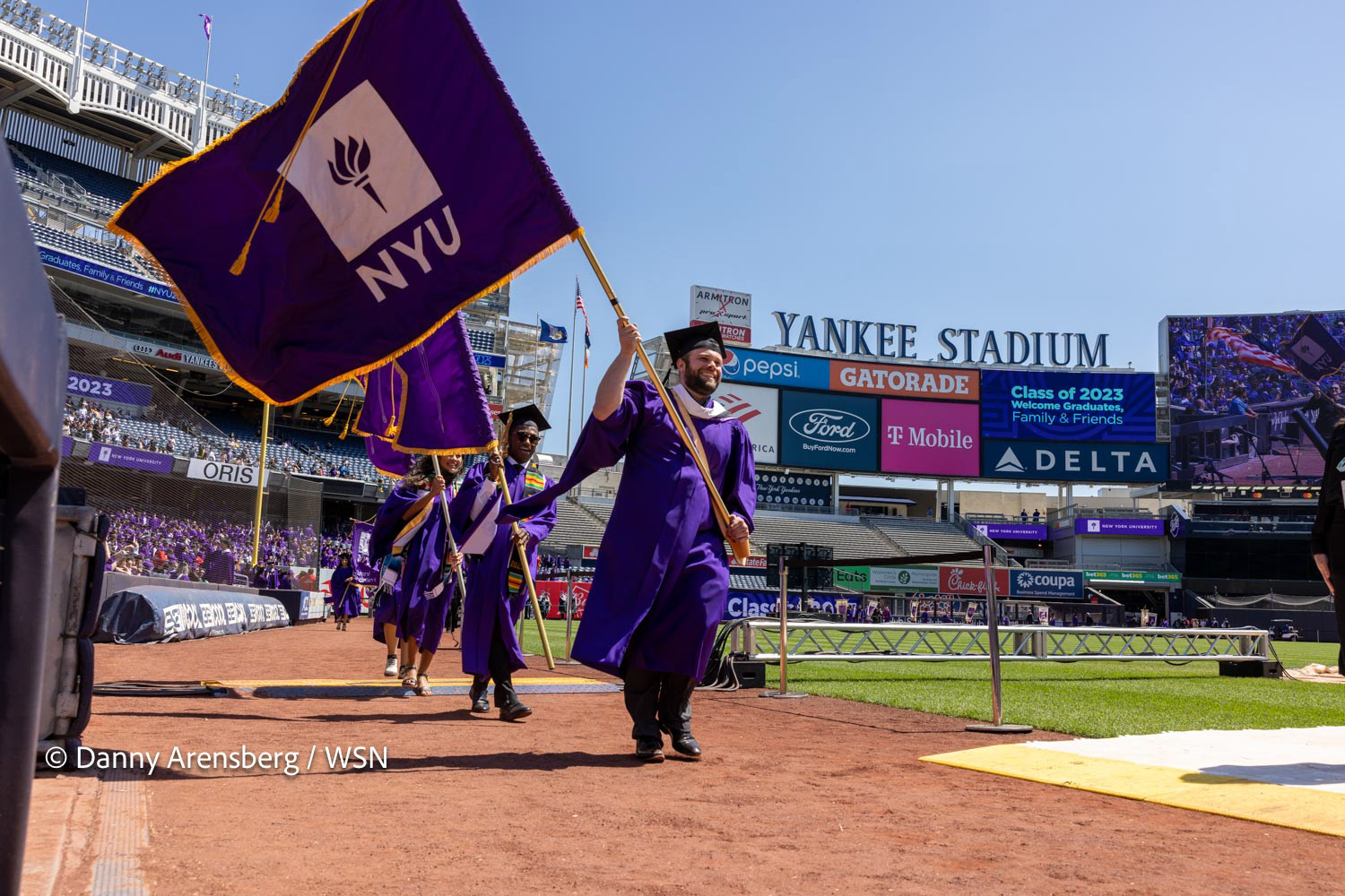 May 2023: New York University's 190th Annual All-University commencement for the graduating class of 2023