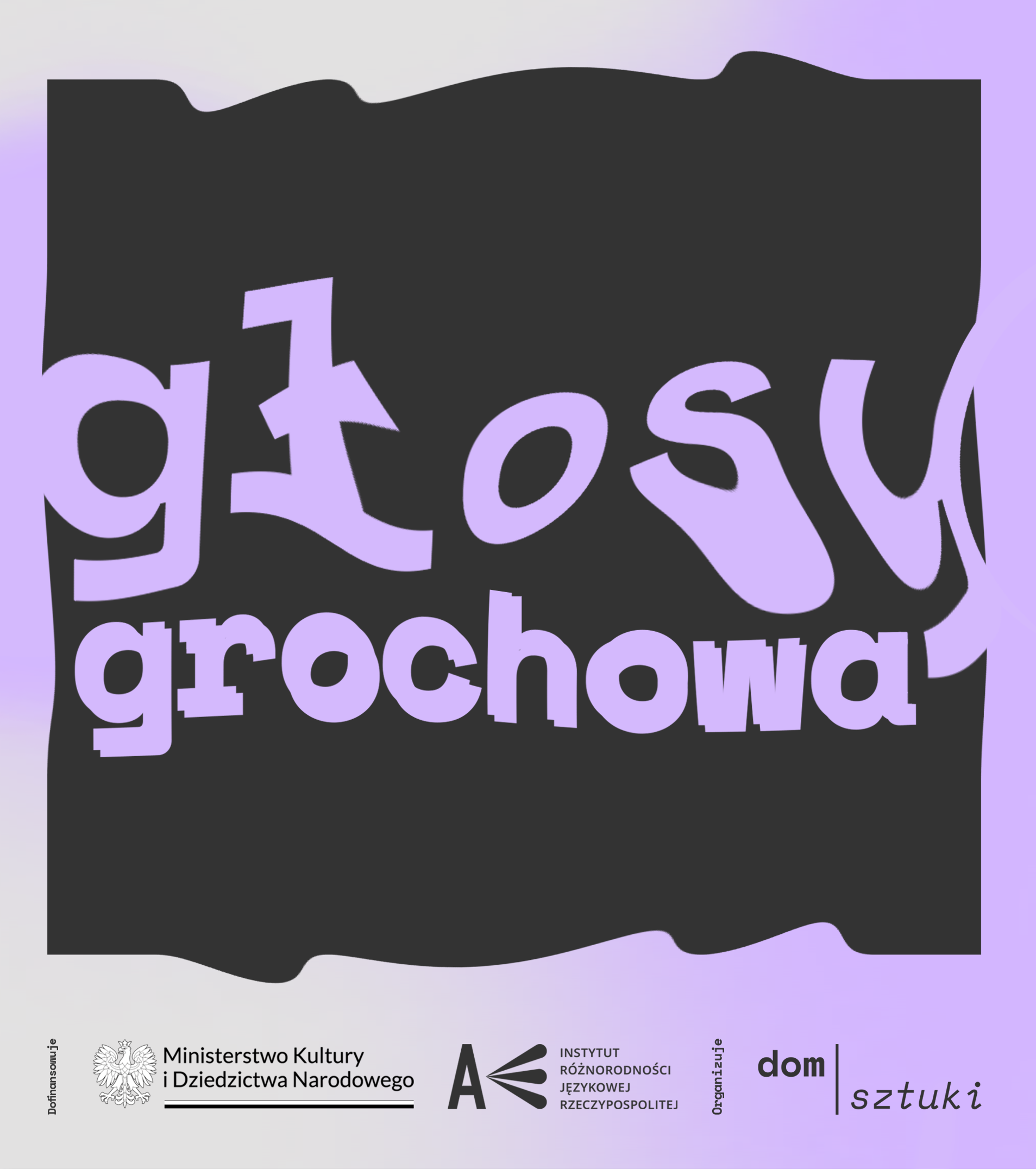 Documentation of the "Voices of Grochów", poster (2025), Graphic Design: Julia Fohs/ Dom Sztuki