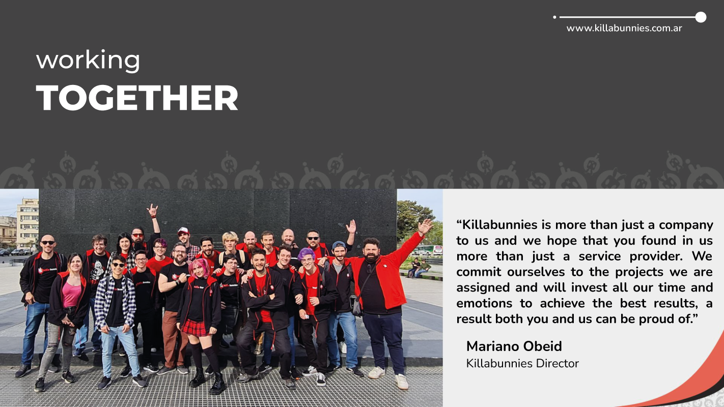 Presentación de equipo - Killabunnies Studio Insight (2/2)