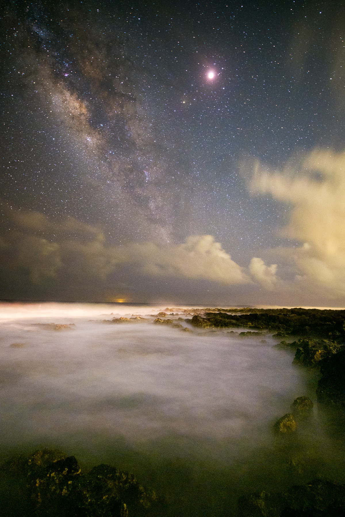 Milky Way from Sandy Beach