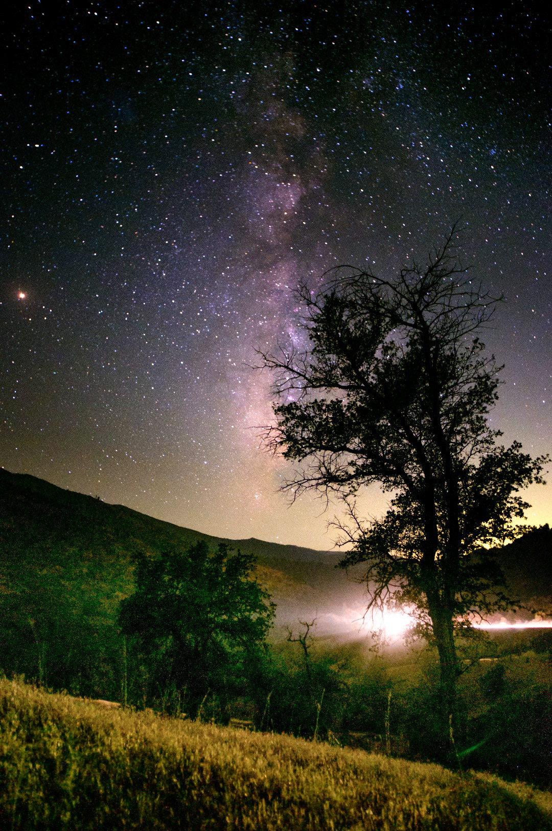 Milky Way Above Kern Canyon, Lake Isabella, CA