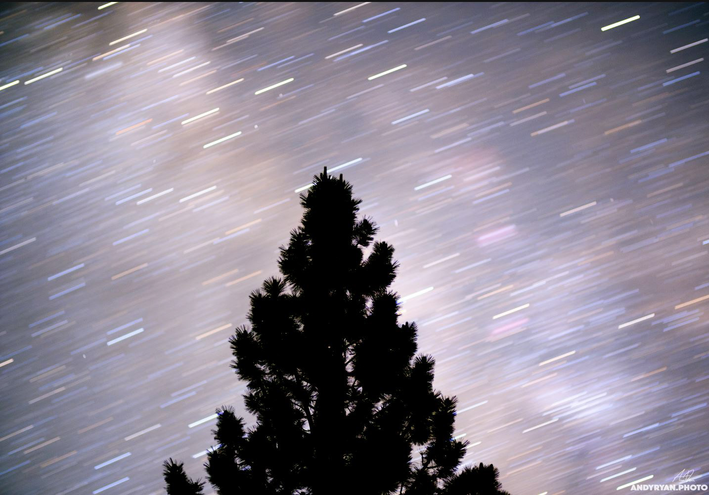 Starscape Above Mt. Piños