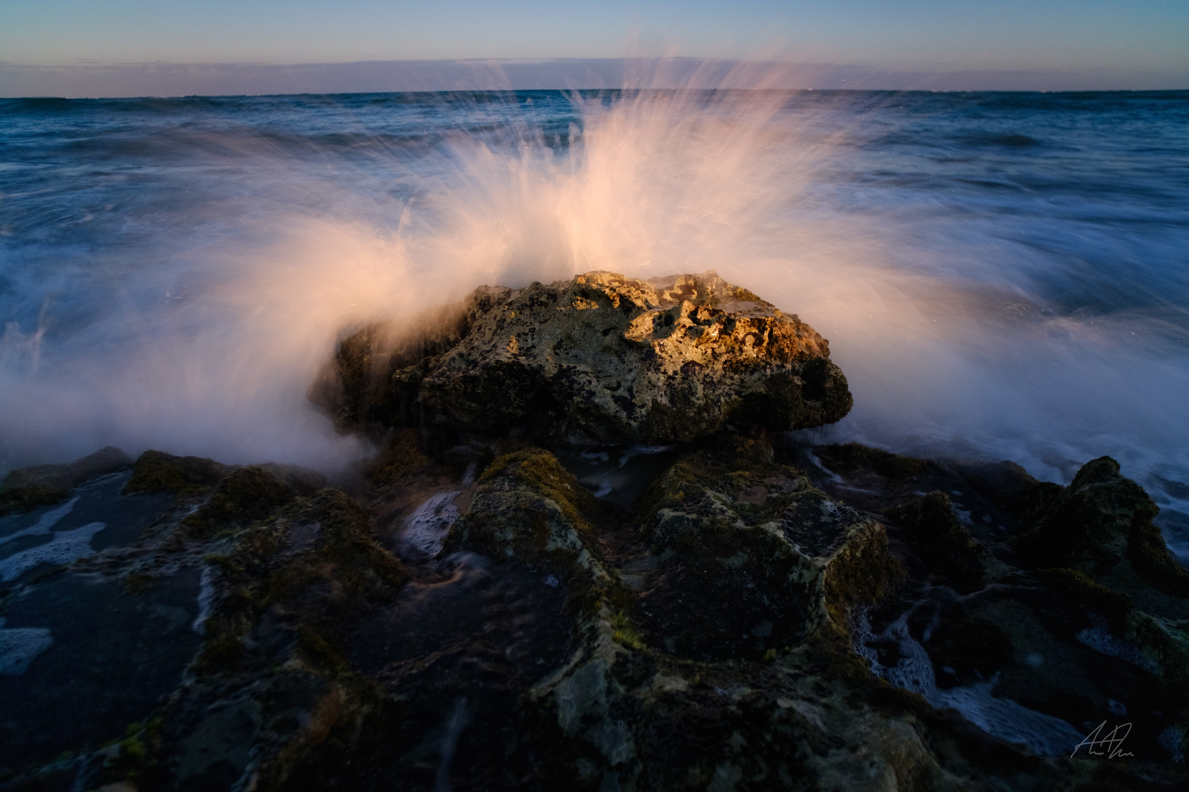 Sunset at Nimitz Beach