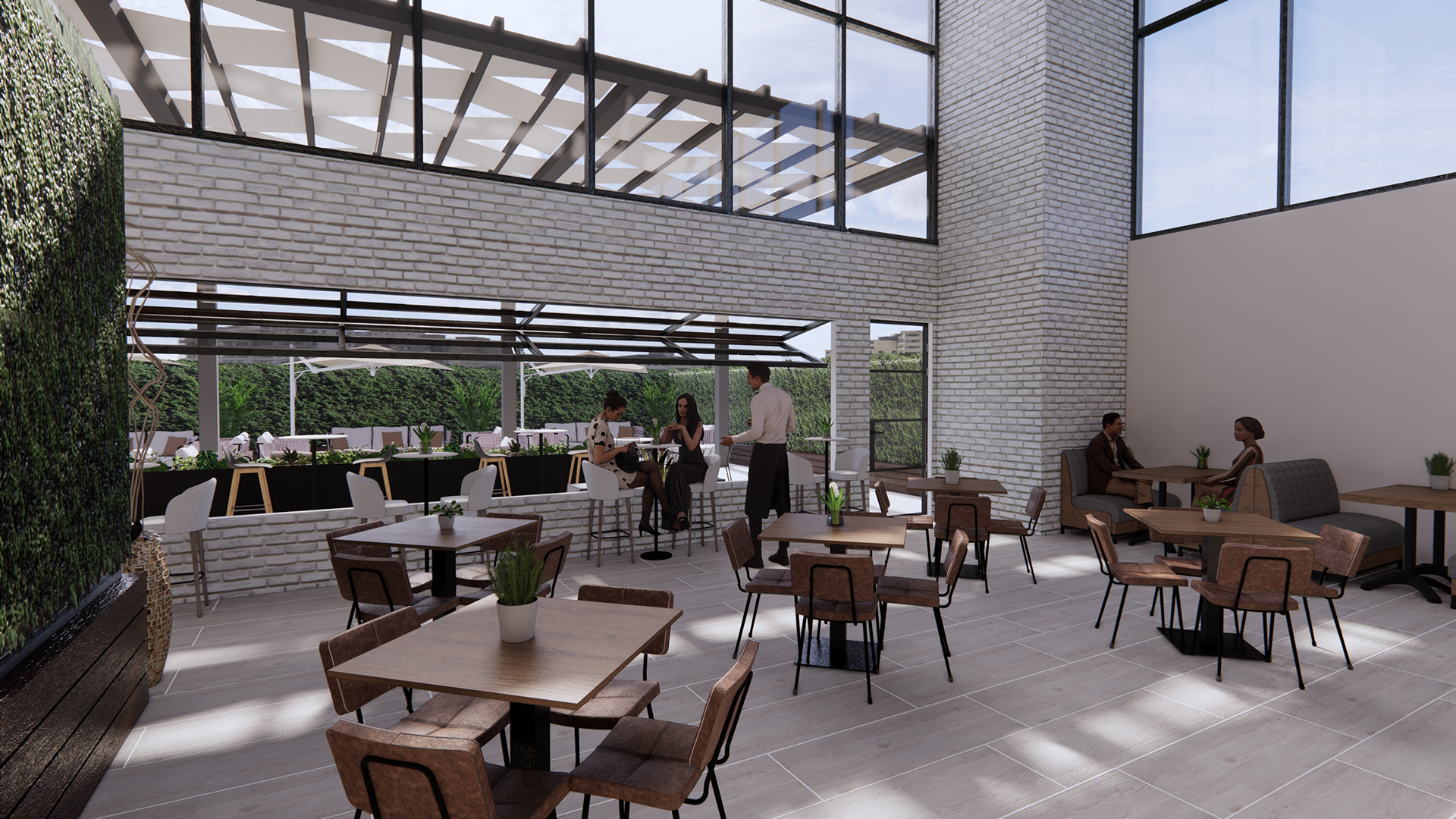 Restaurant interior
