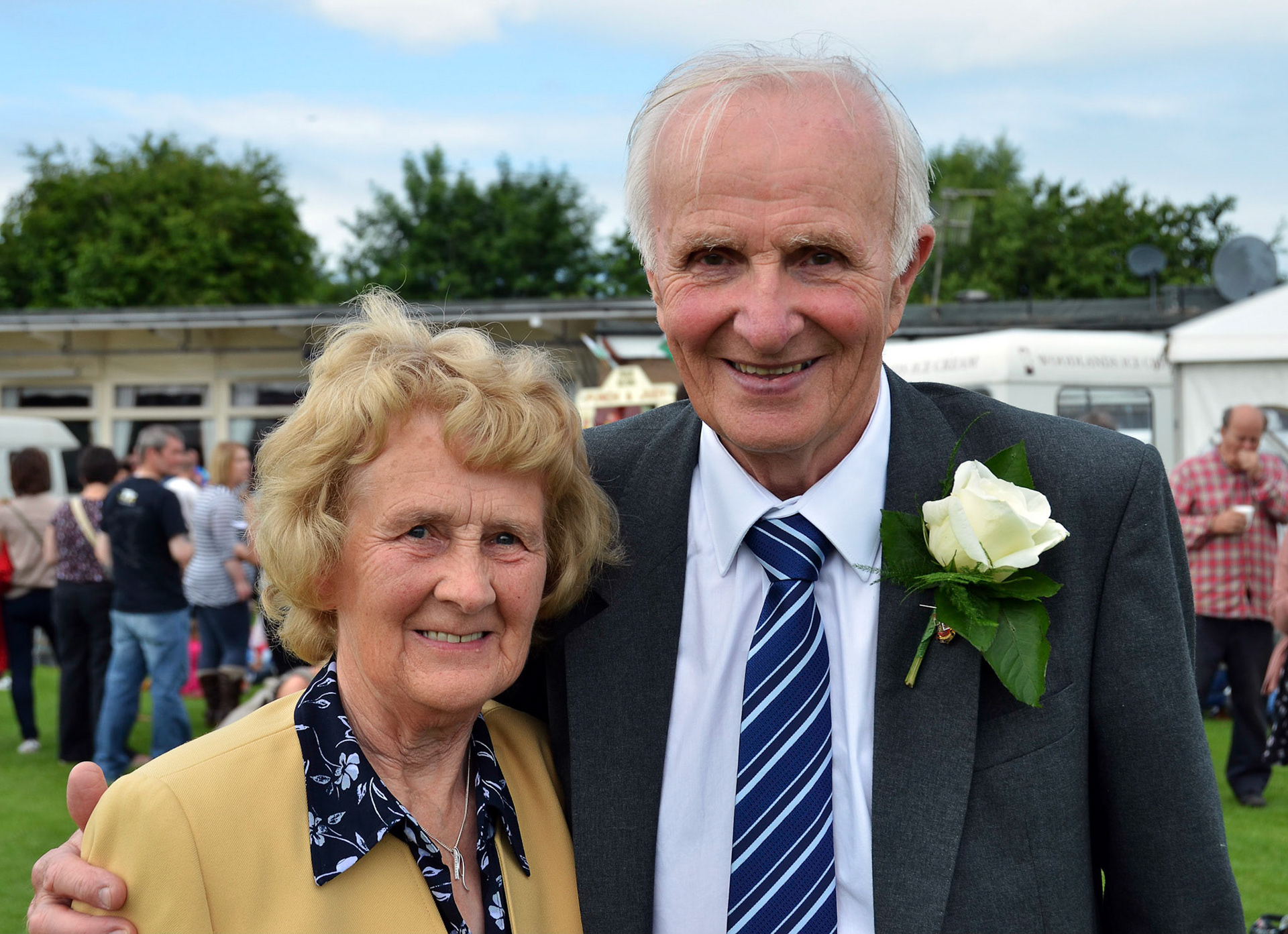 George and Barbara Porter, George was citizen of the year 2013.