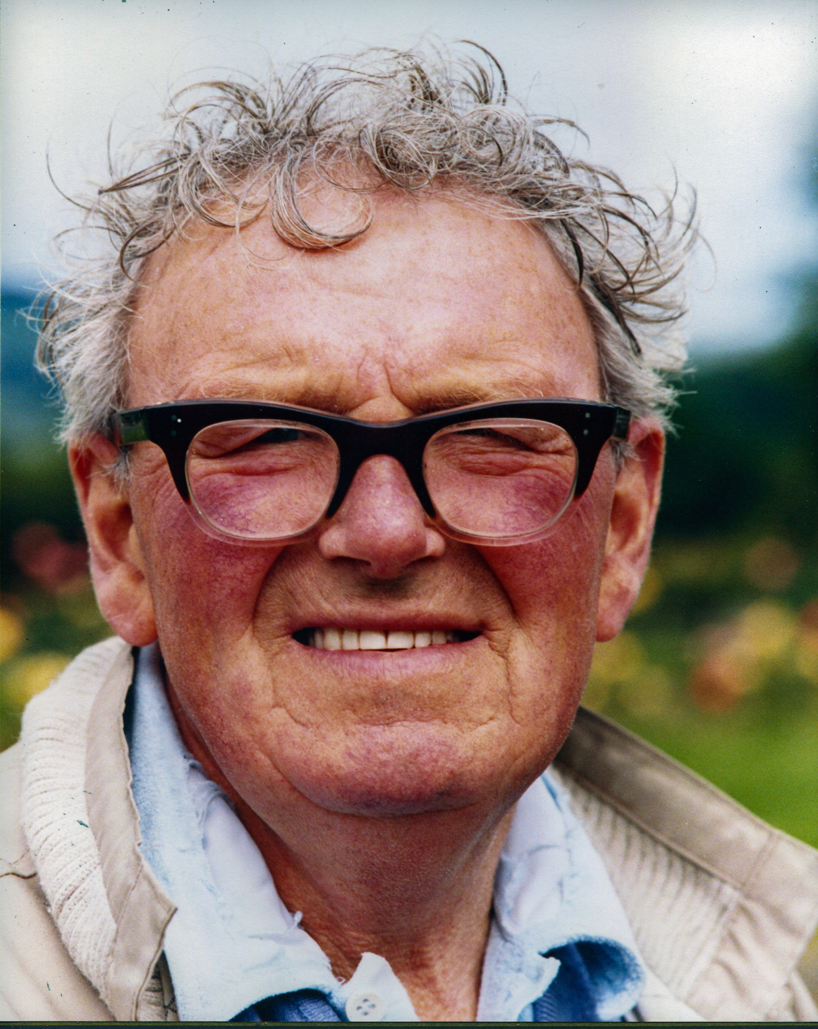 Dai Roberts (Dai Llaeth) Milkman. 1988