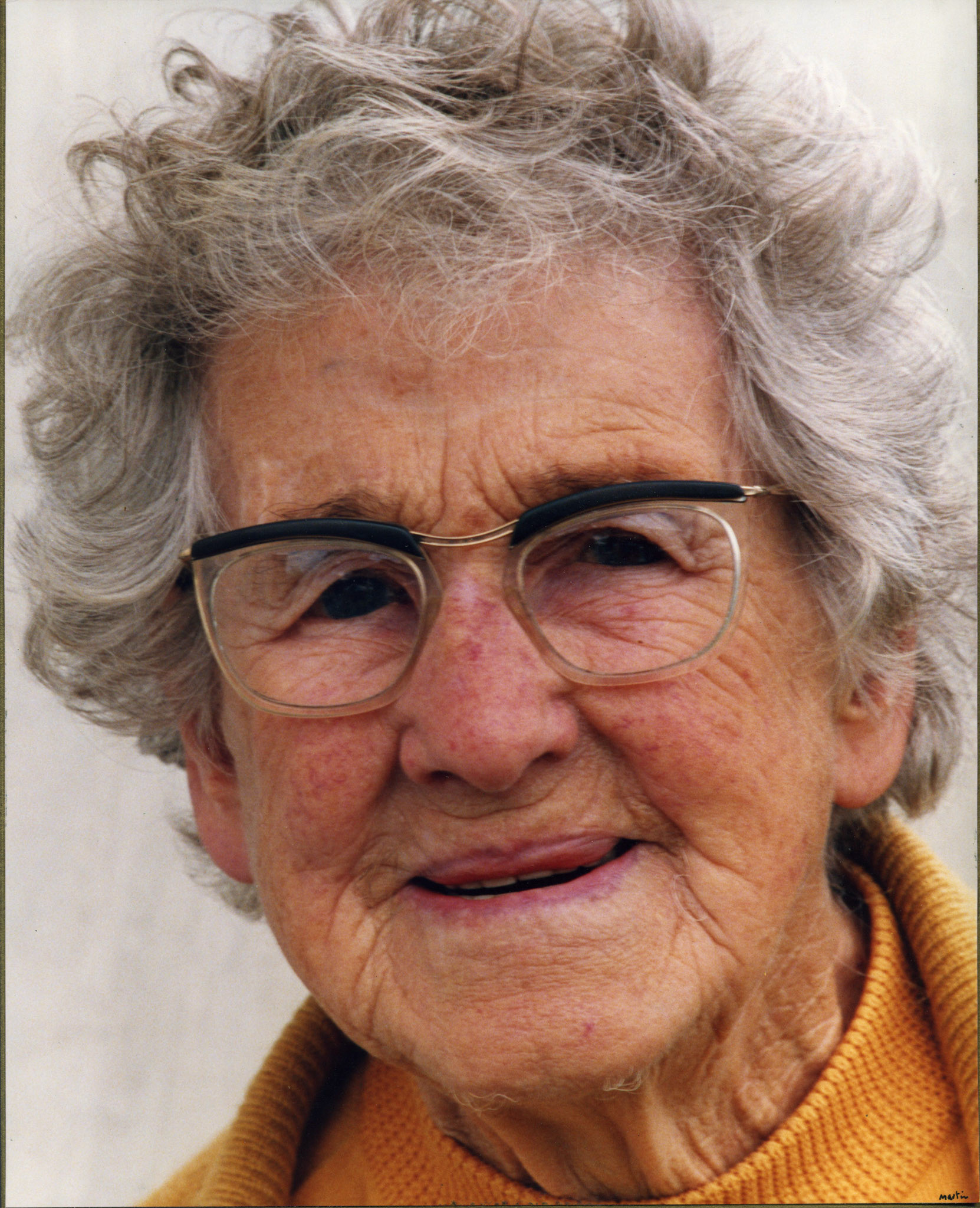 Clara Owen, 1986 known to many as Auntie Clara