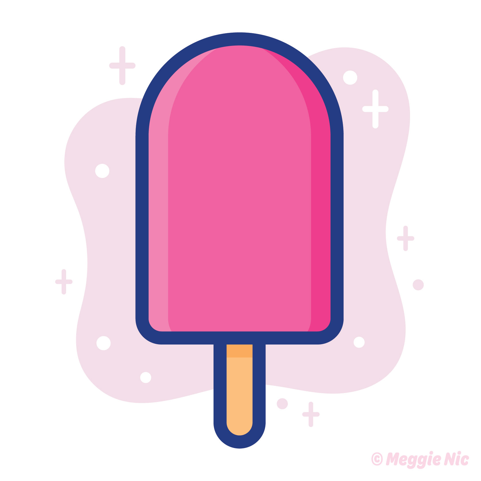 Popsicle Collection: Popsicle Illustration.