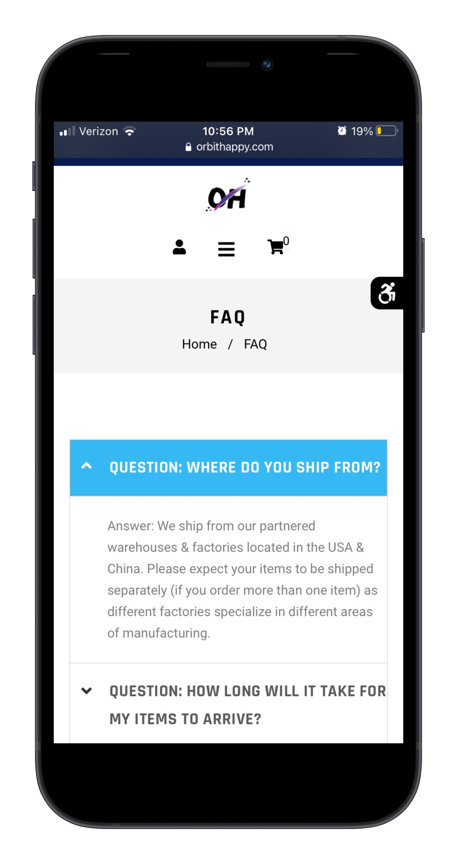 FAQ Page