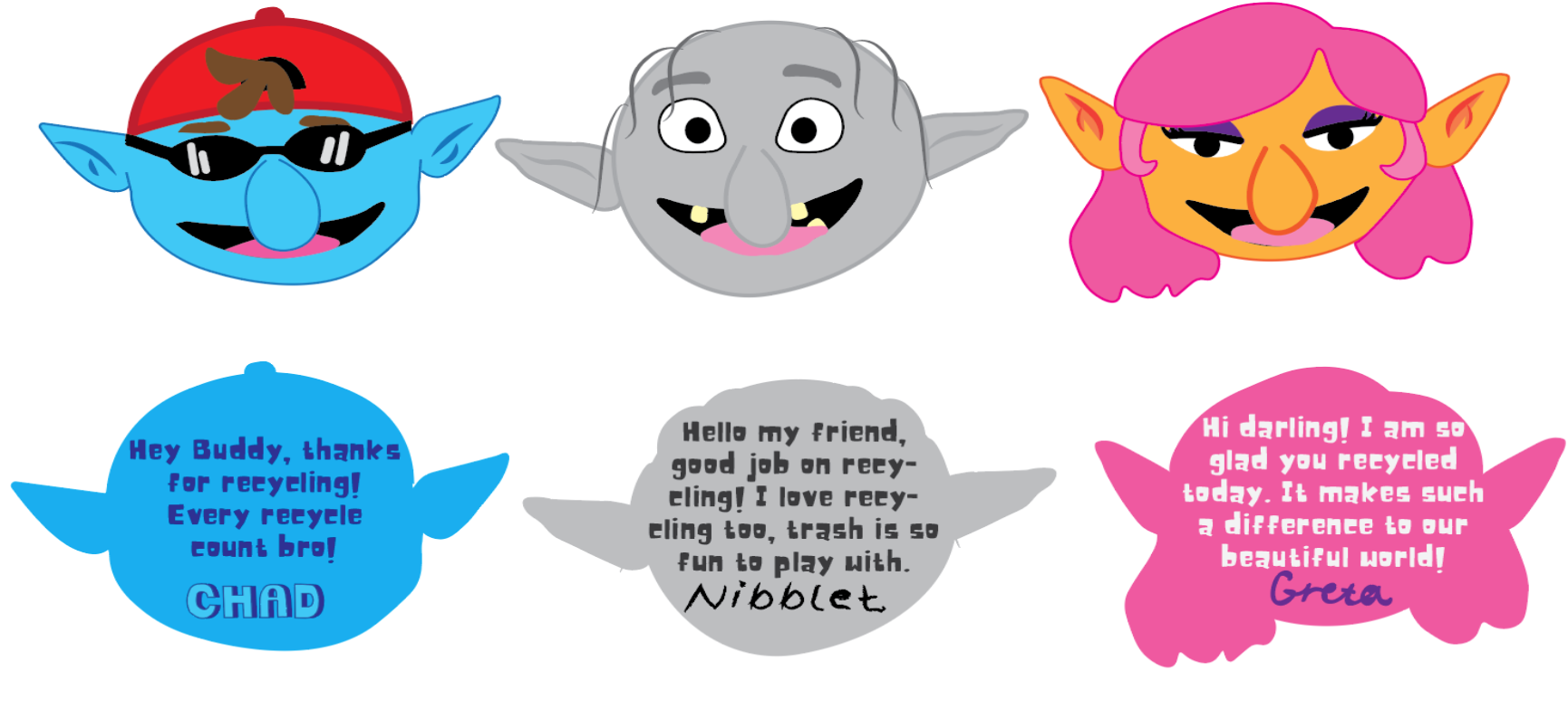 Stickers that dispense