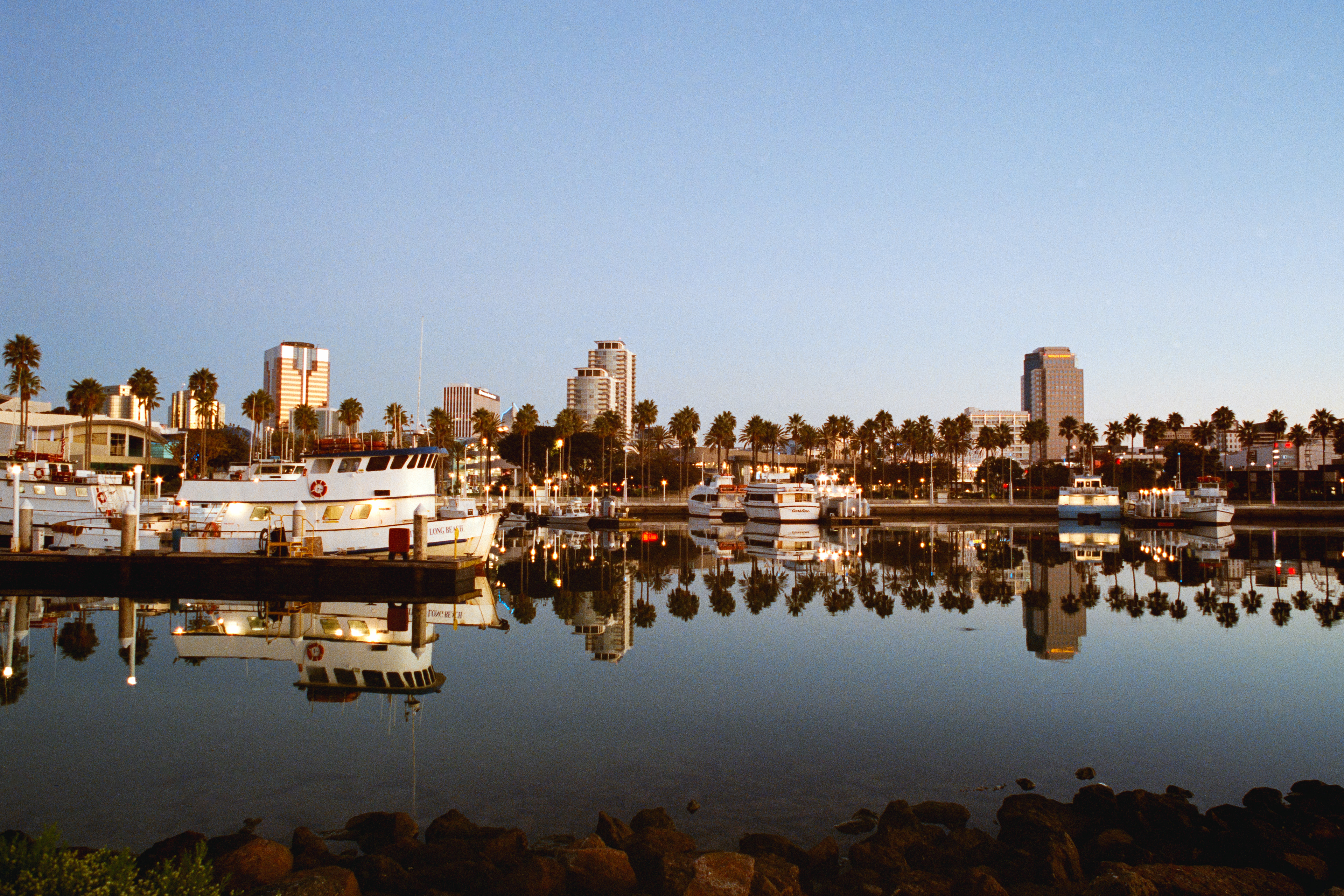 Long Beach, California - Nikon FM | 24mm | F8 | 1/4 | Portra 400