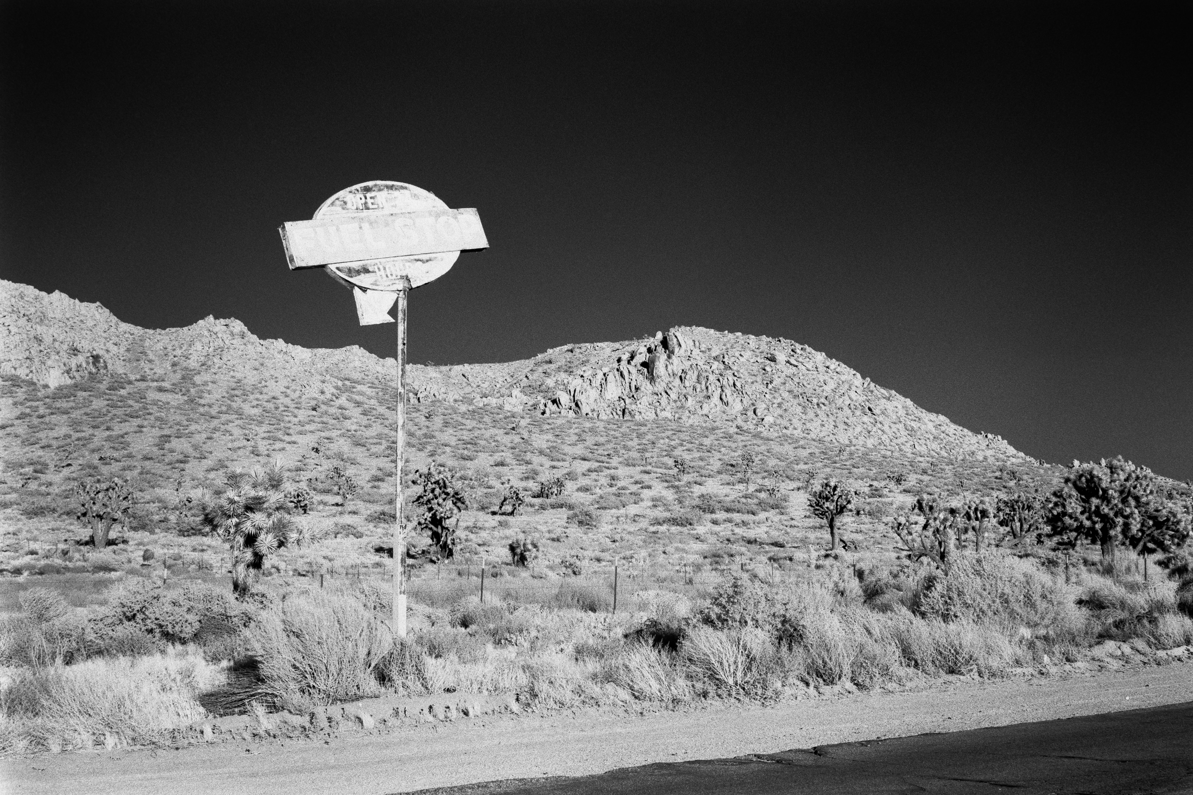 Antelope Valley, California - Nikon F4 | 50mm | f11 | 1/6 | Rollei Infrared 400