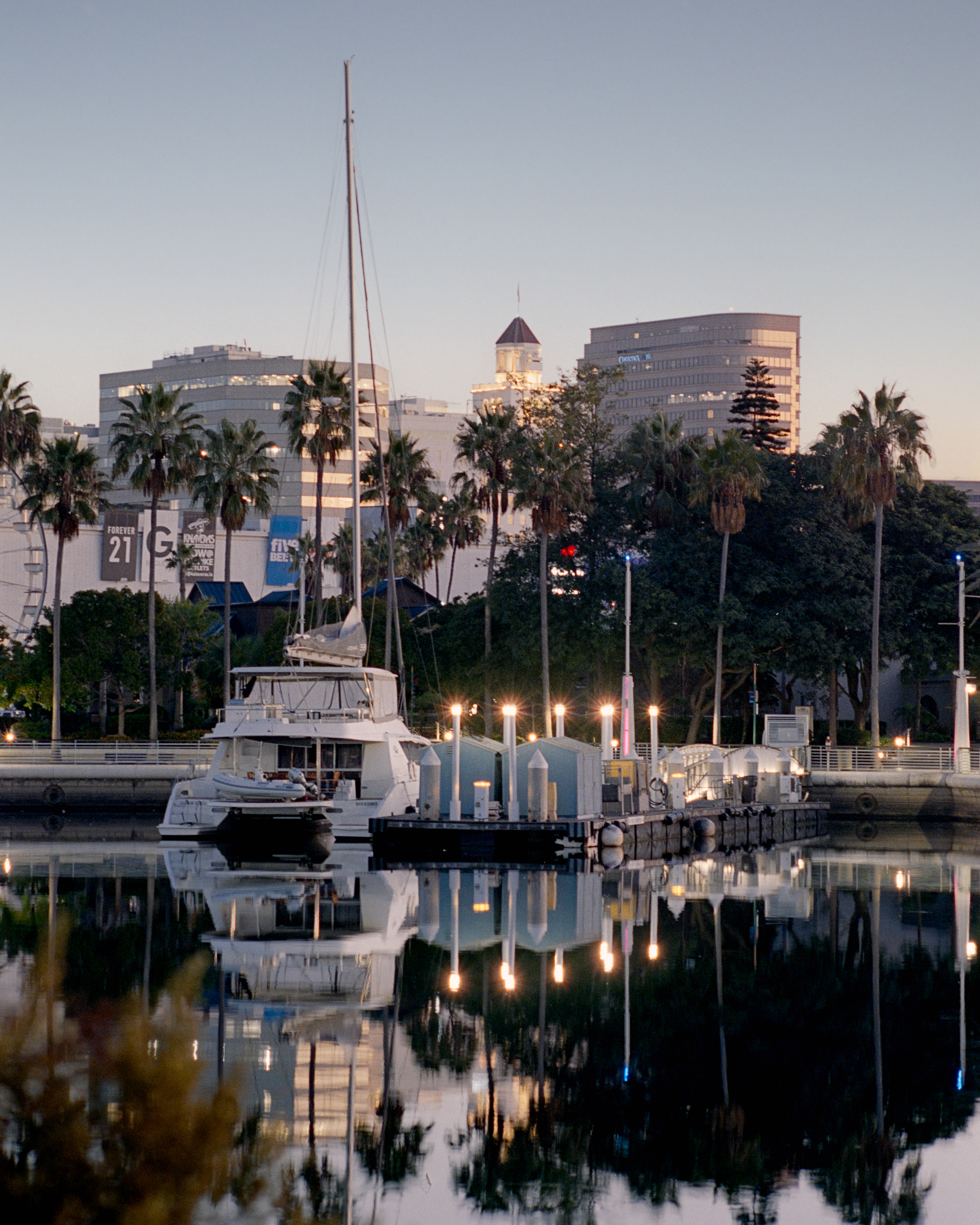 Long Beach, California - Nikon FM | 105mm | F4 | 1 second | Portra 400