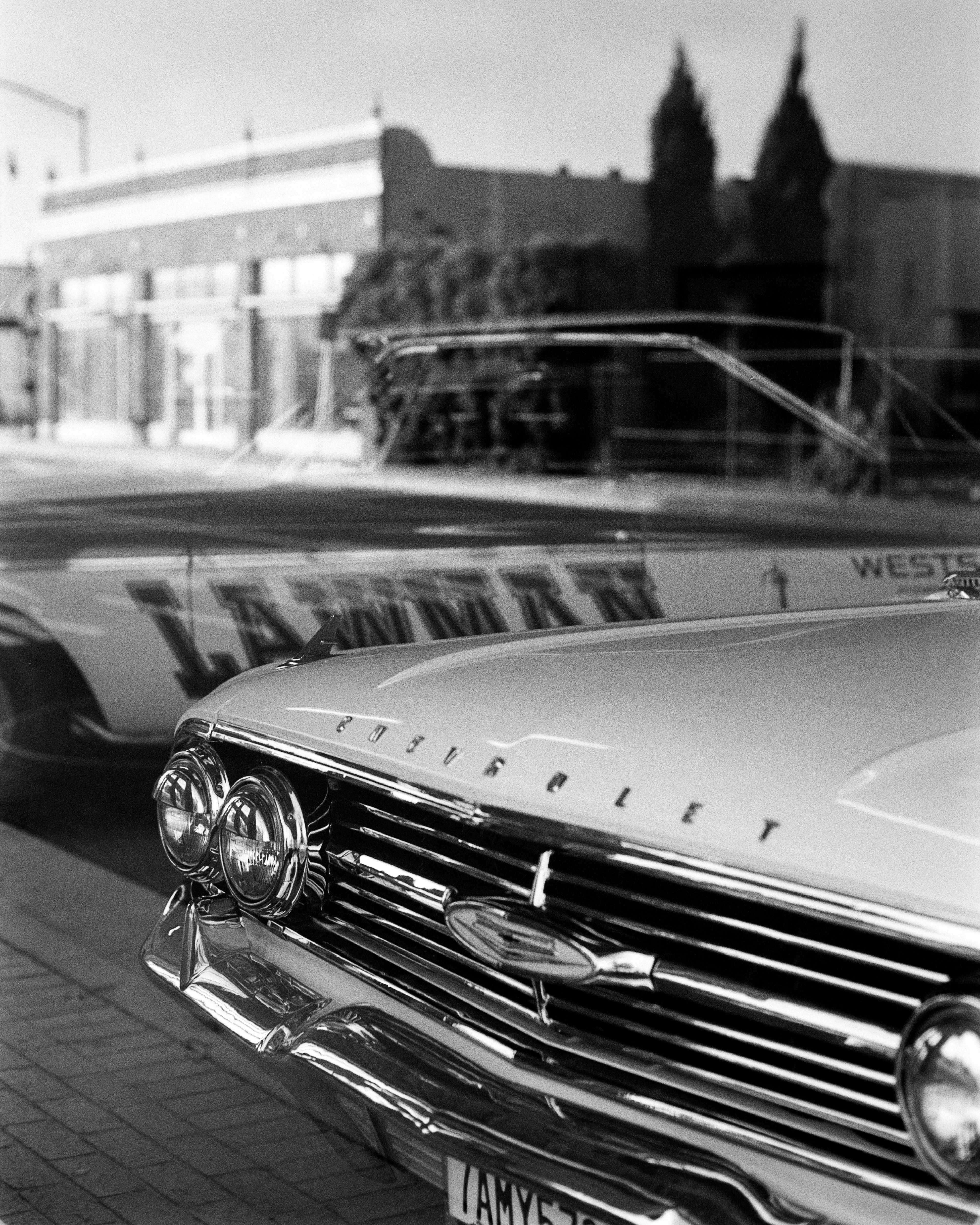 Orange, California - Nikon F4 | 50mm | F2.8 | 1/90 | Ilford Delta 100