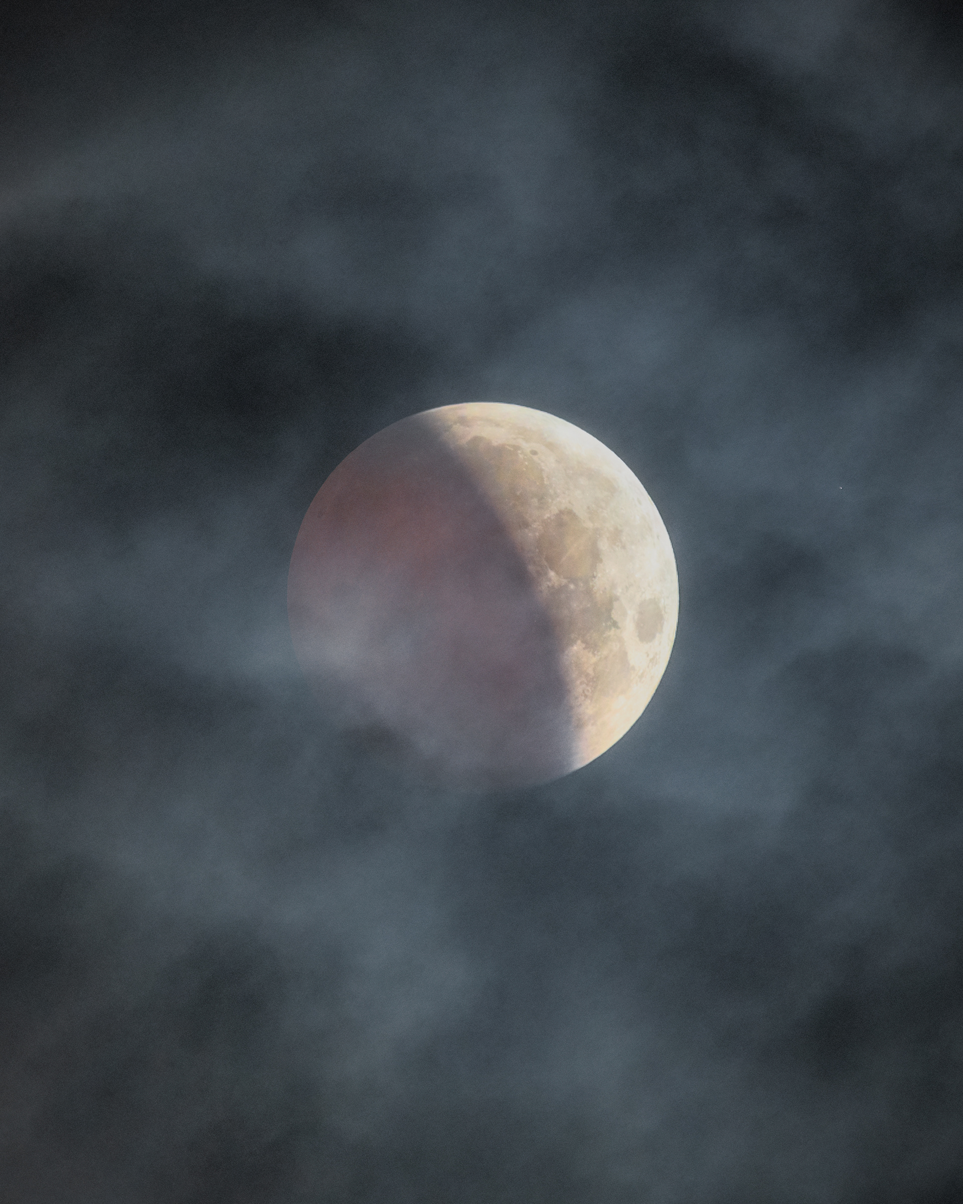 Lunar Eclipse as seen from Cypress, California May 26, 2021