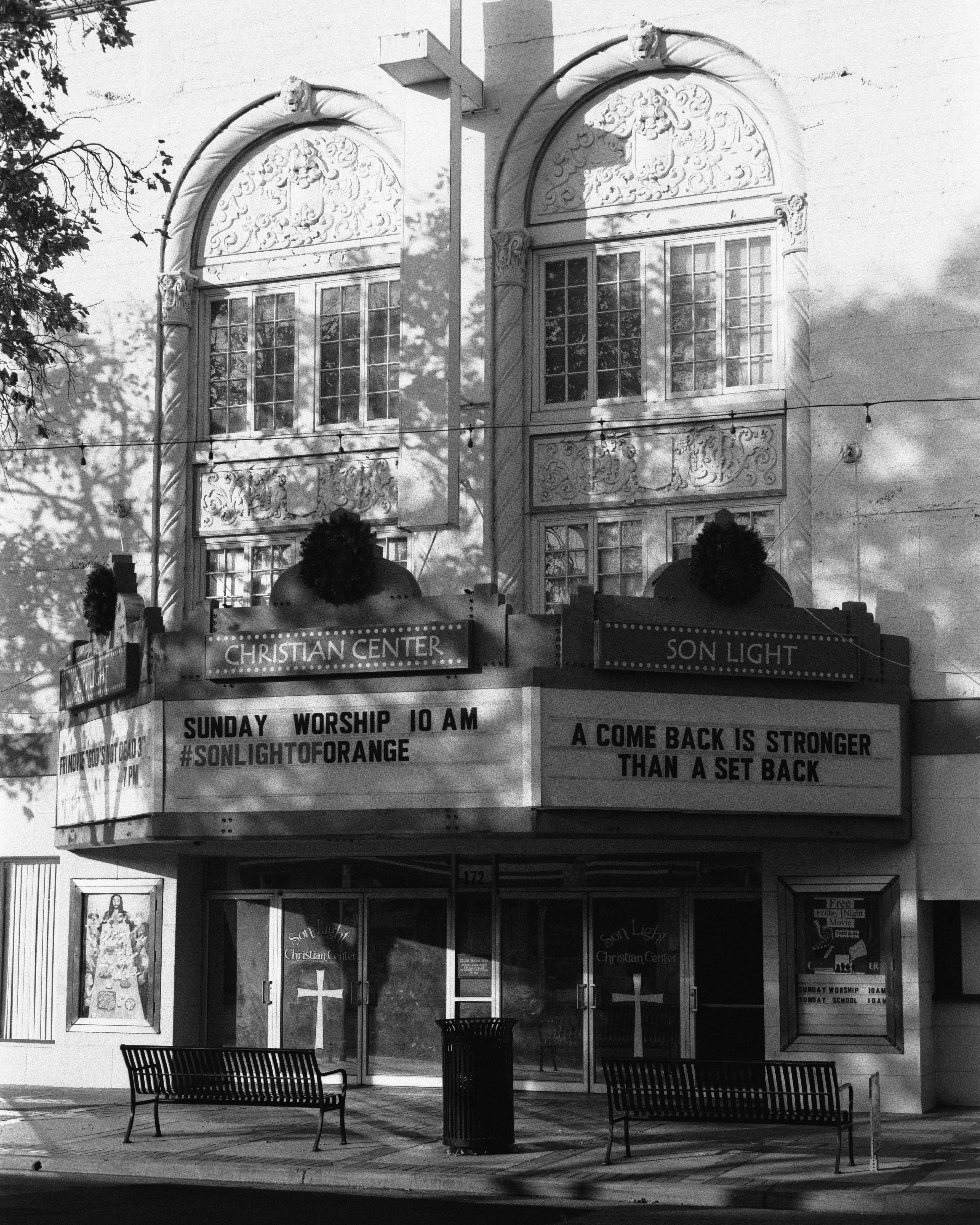 Orange, California - Nikon F4 | 50mm | F4 | 1/350 | Ilford Delta 100
