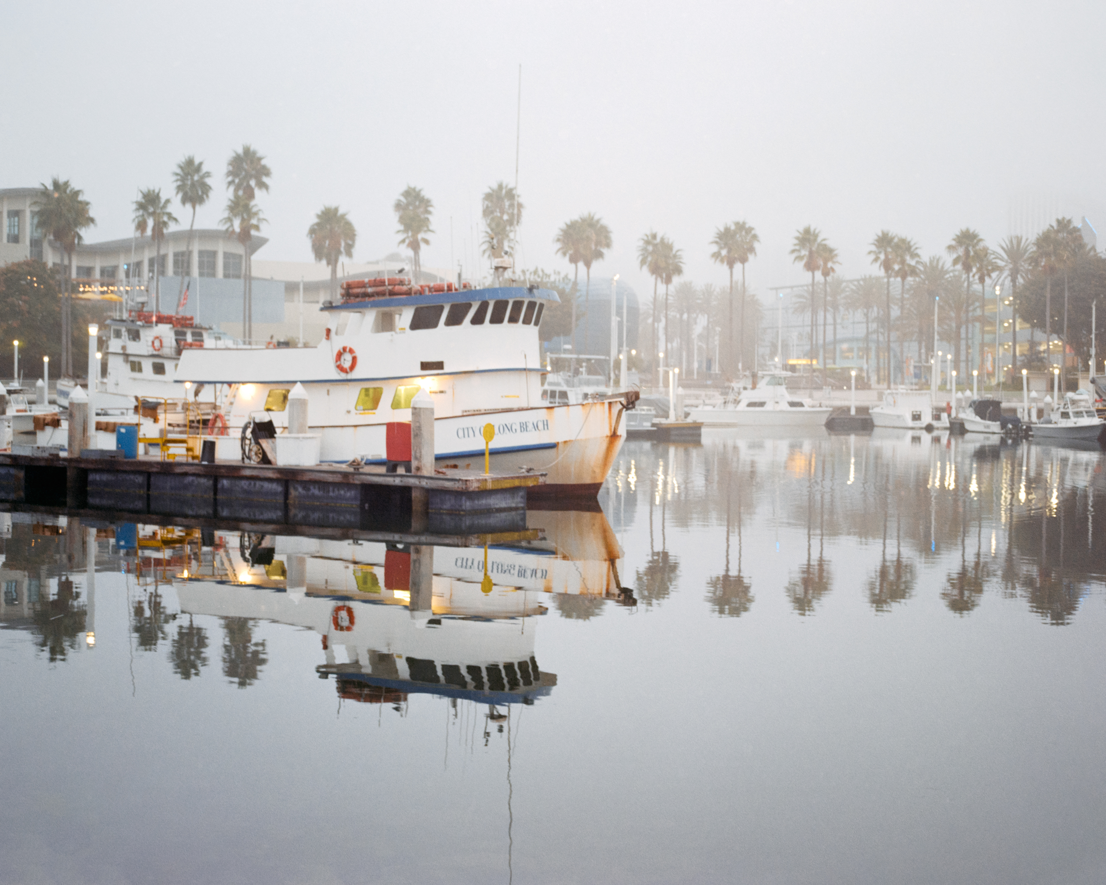 Long Beach, California - Bronica GS-1 | 100mm | F4 | 1/15 | Kodak Gold 200
