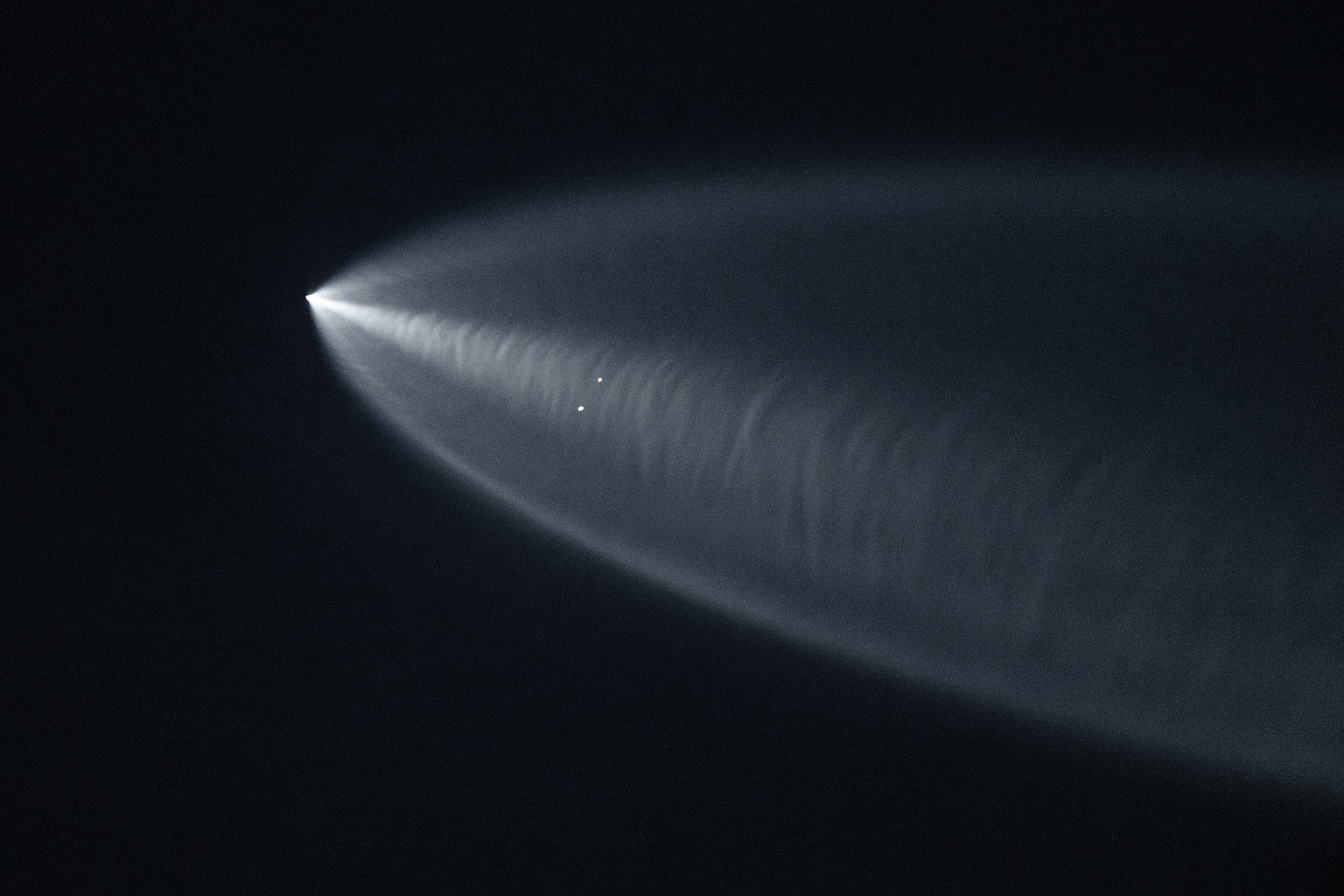 SpaceX Launch, March 18, 2024 as seen from Cypress, California