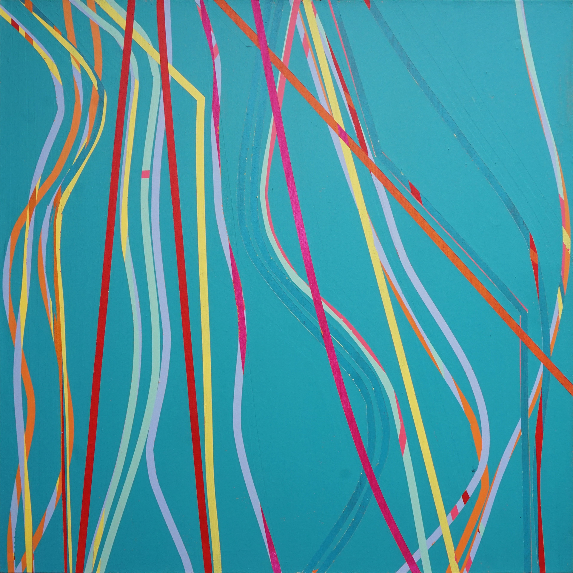 Fishing Waters, 36"x36"