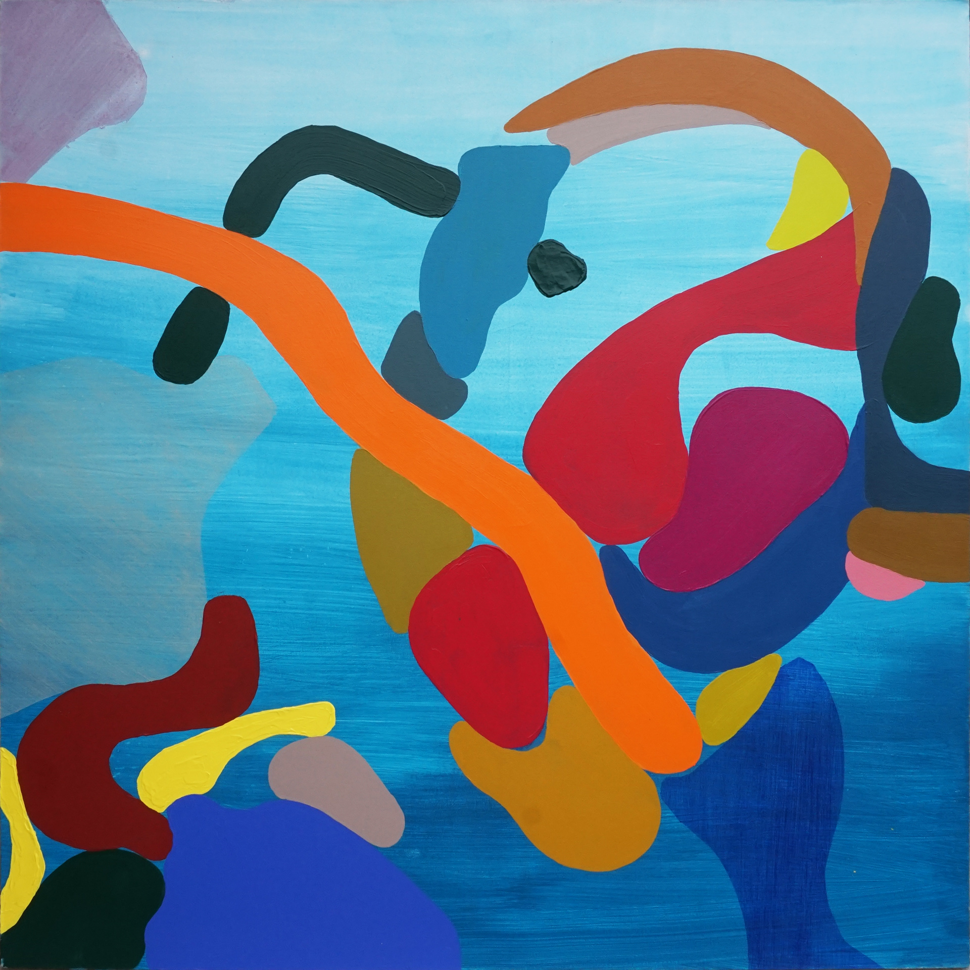 Balancing, 48"x48"