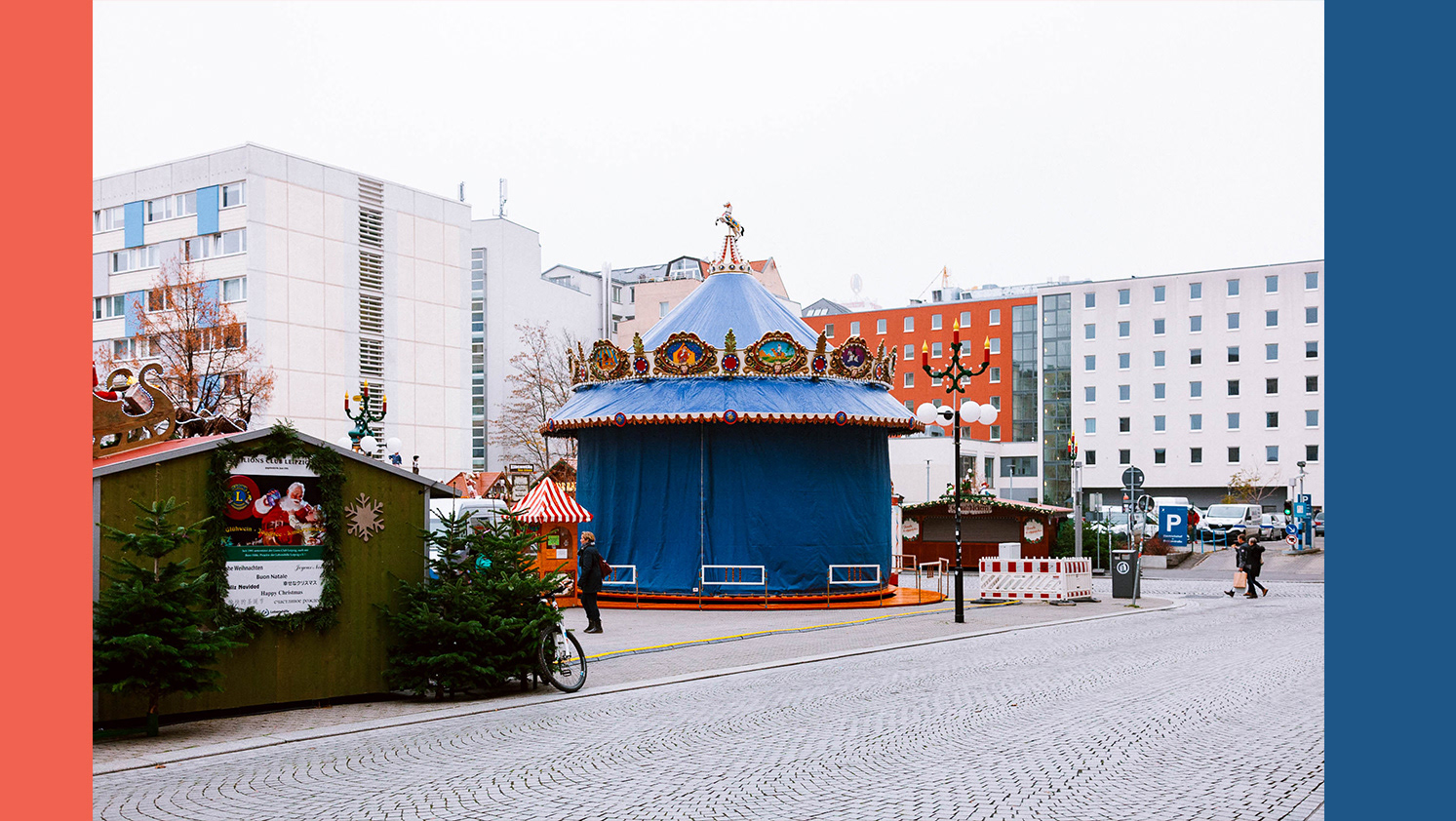 Weihnachtsmarkt Karussell