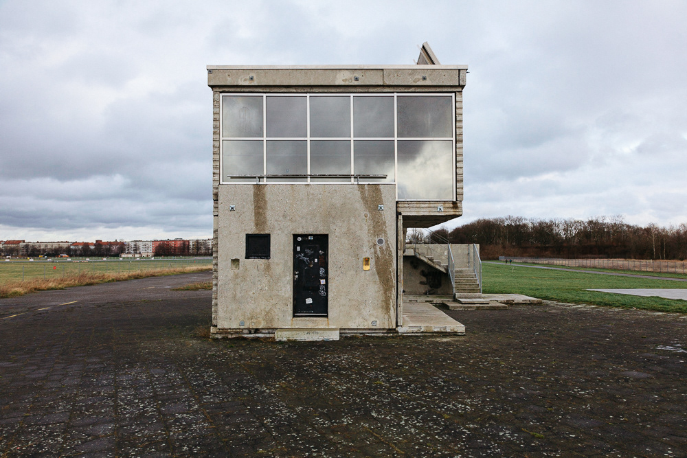 Plattenvereinigung Temporäres Recyclinggebäude-Tempelhoferfeld