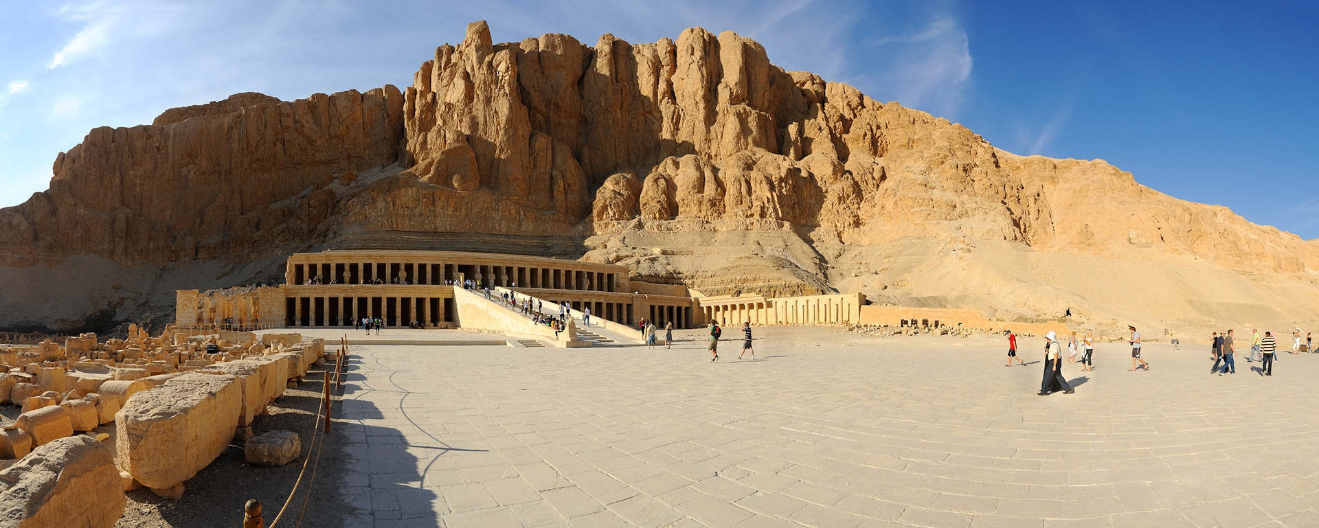 The temple of Hatshepsut - Deir el Bahari