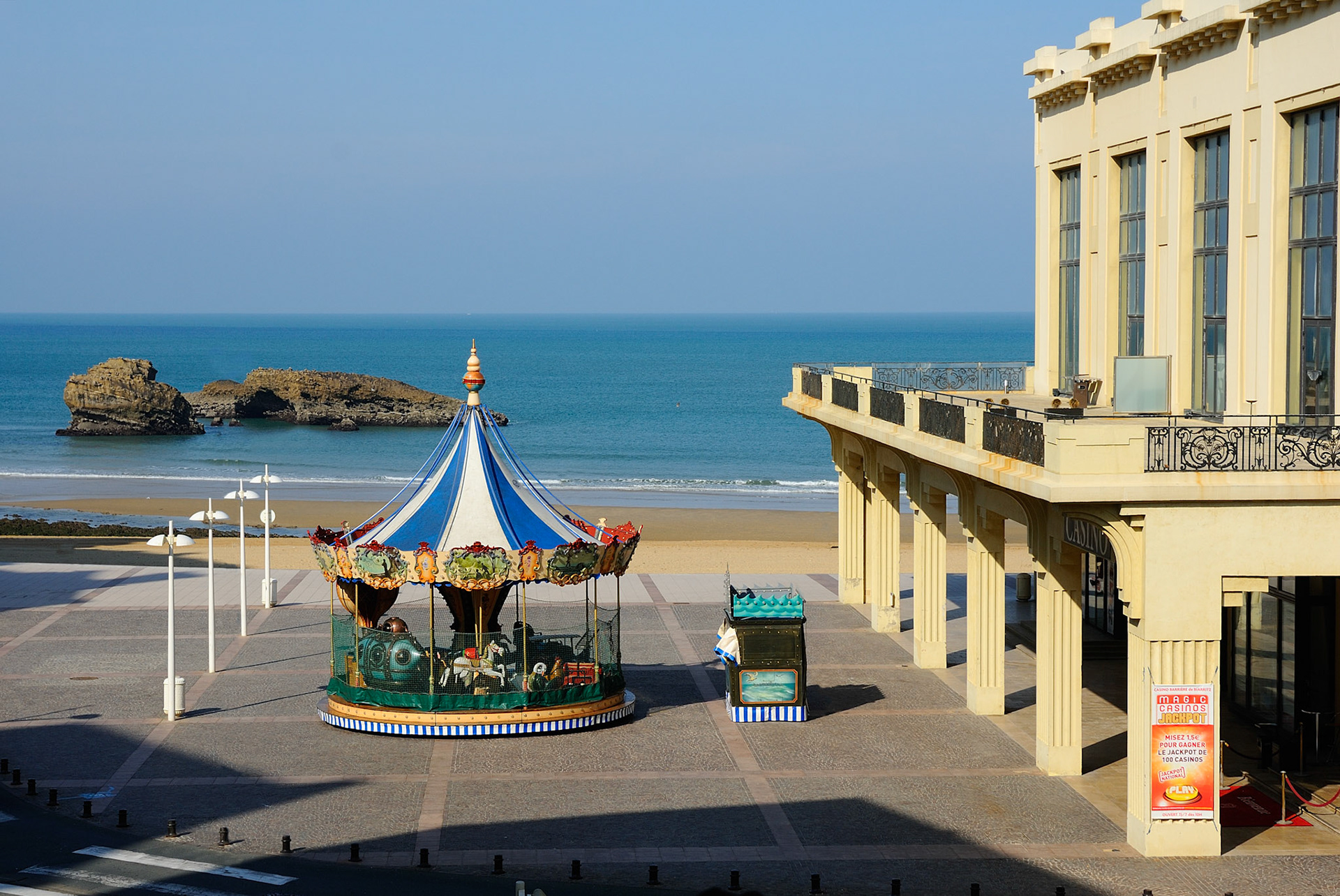 The carousel of Biarritz