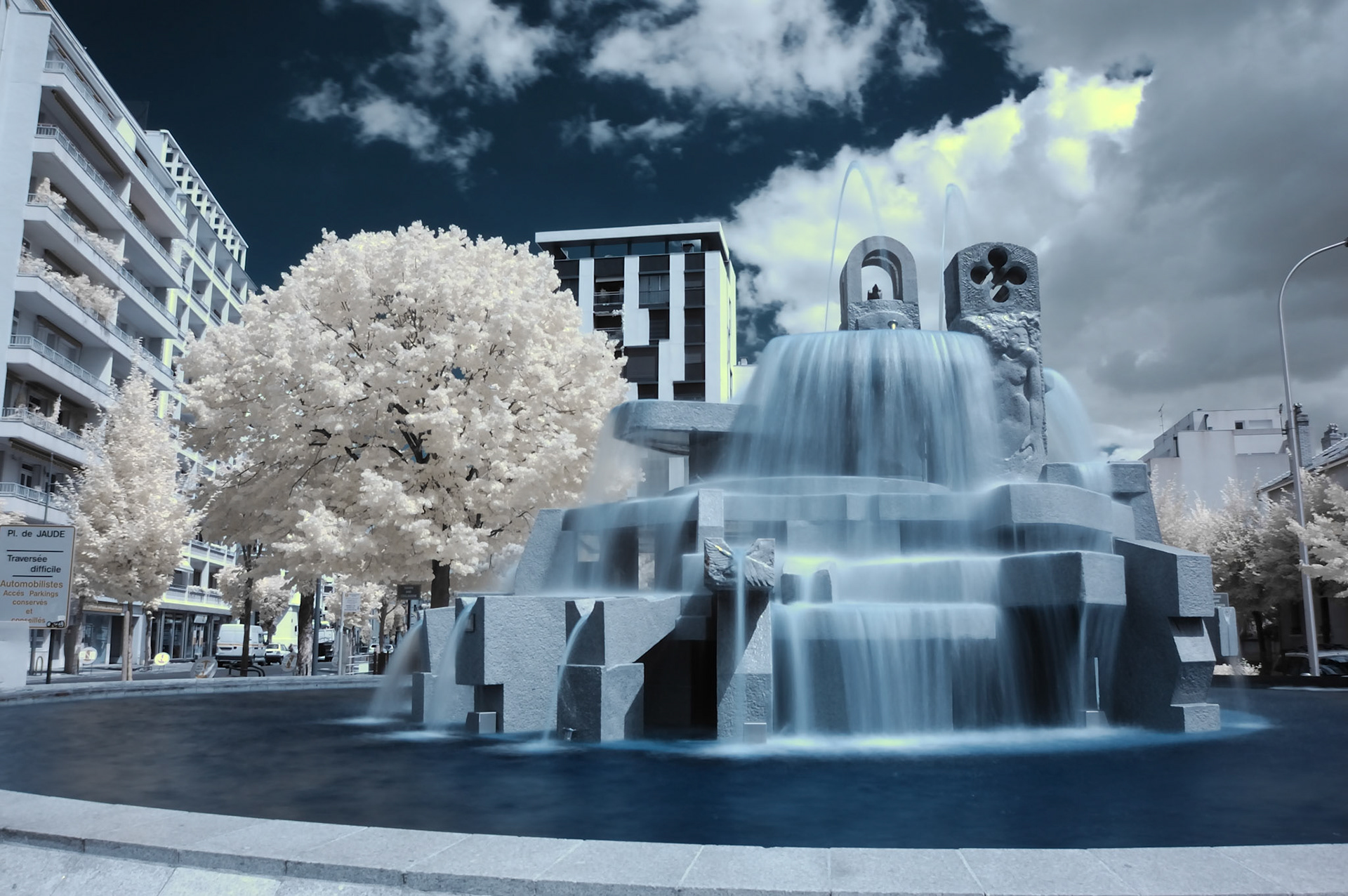 Avenue Julien Foutain - Clermont-Ferrand - Infrared