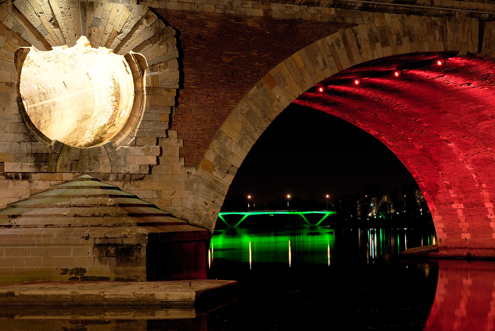 Pont Neuf and Pont Saint-Michel - Toulouse