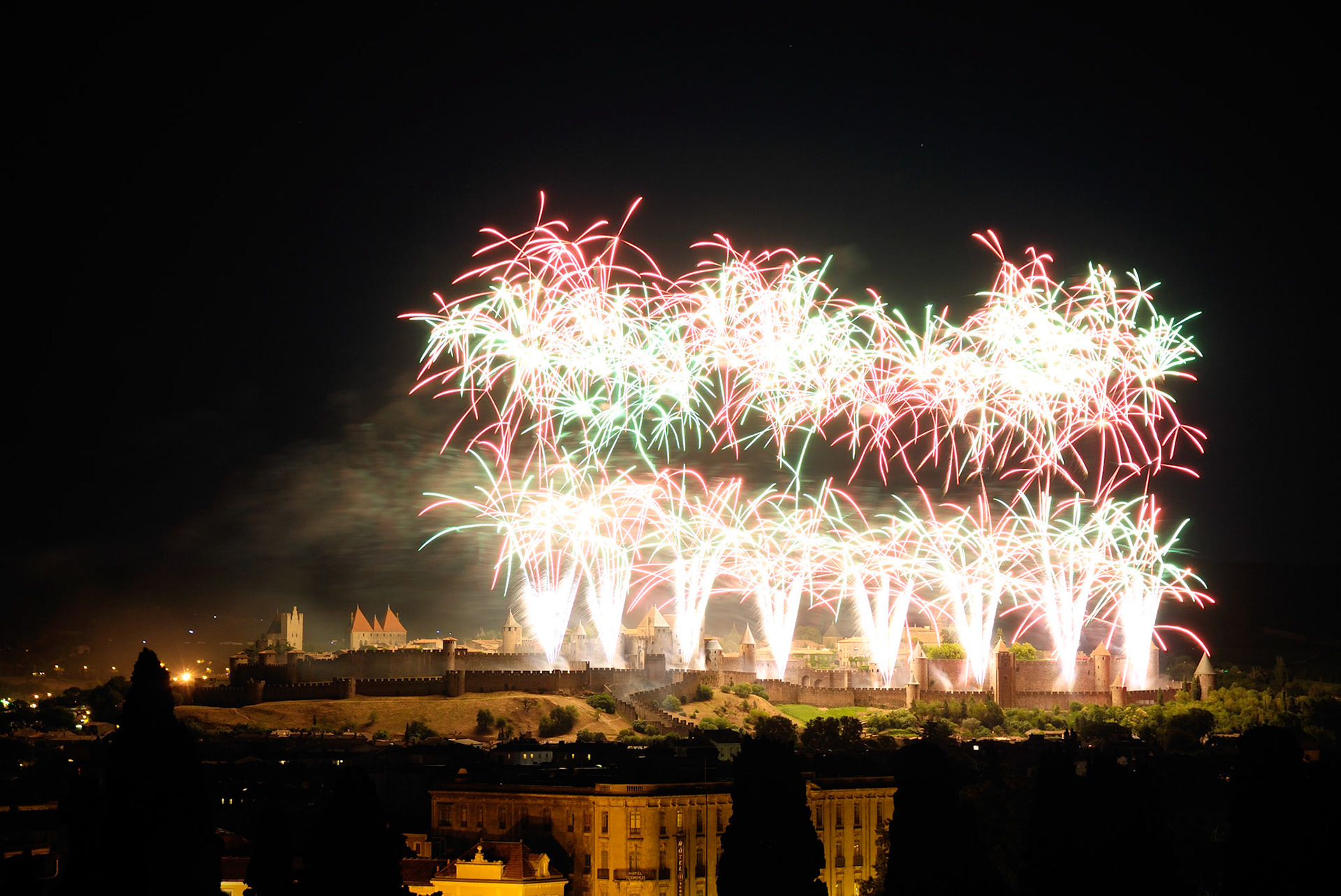 Carcassonne, fireworks I