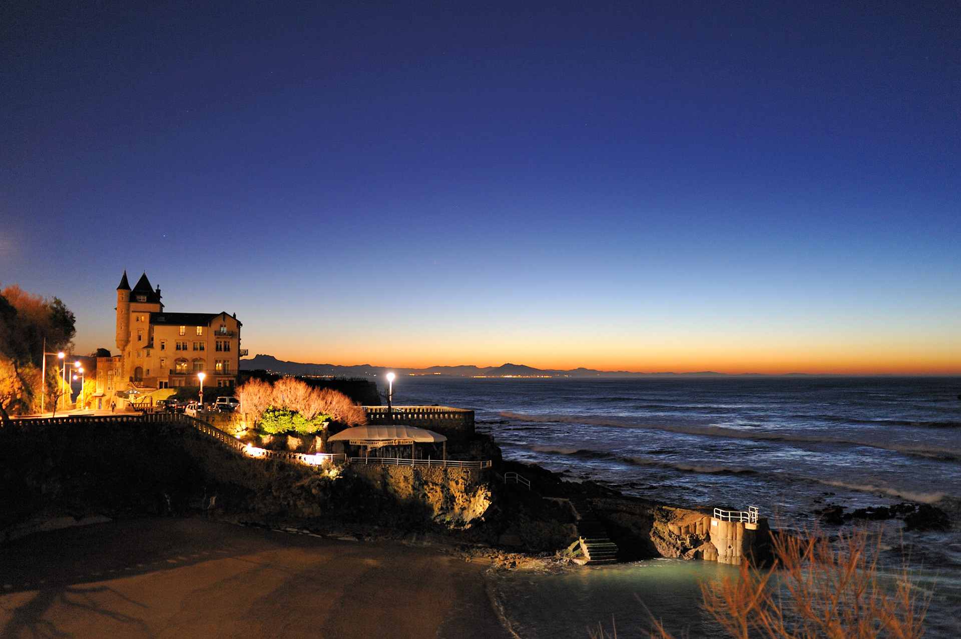 The Beach of Port-Vieux - Biarritz, France