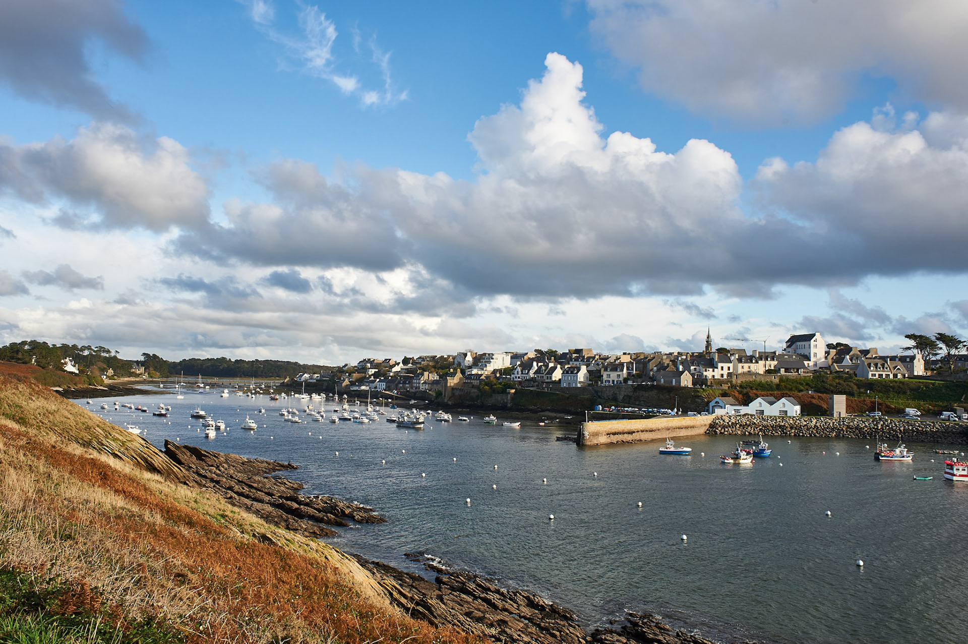 The harbor of Le Conquet