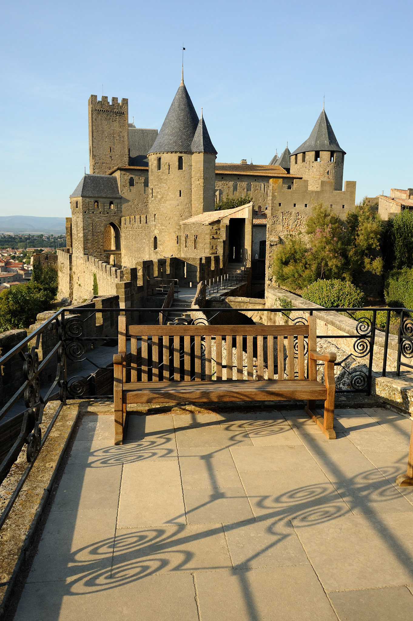 The fortified city of Carcassonne