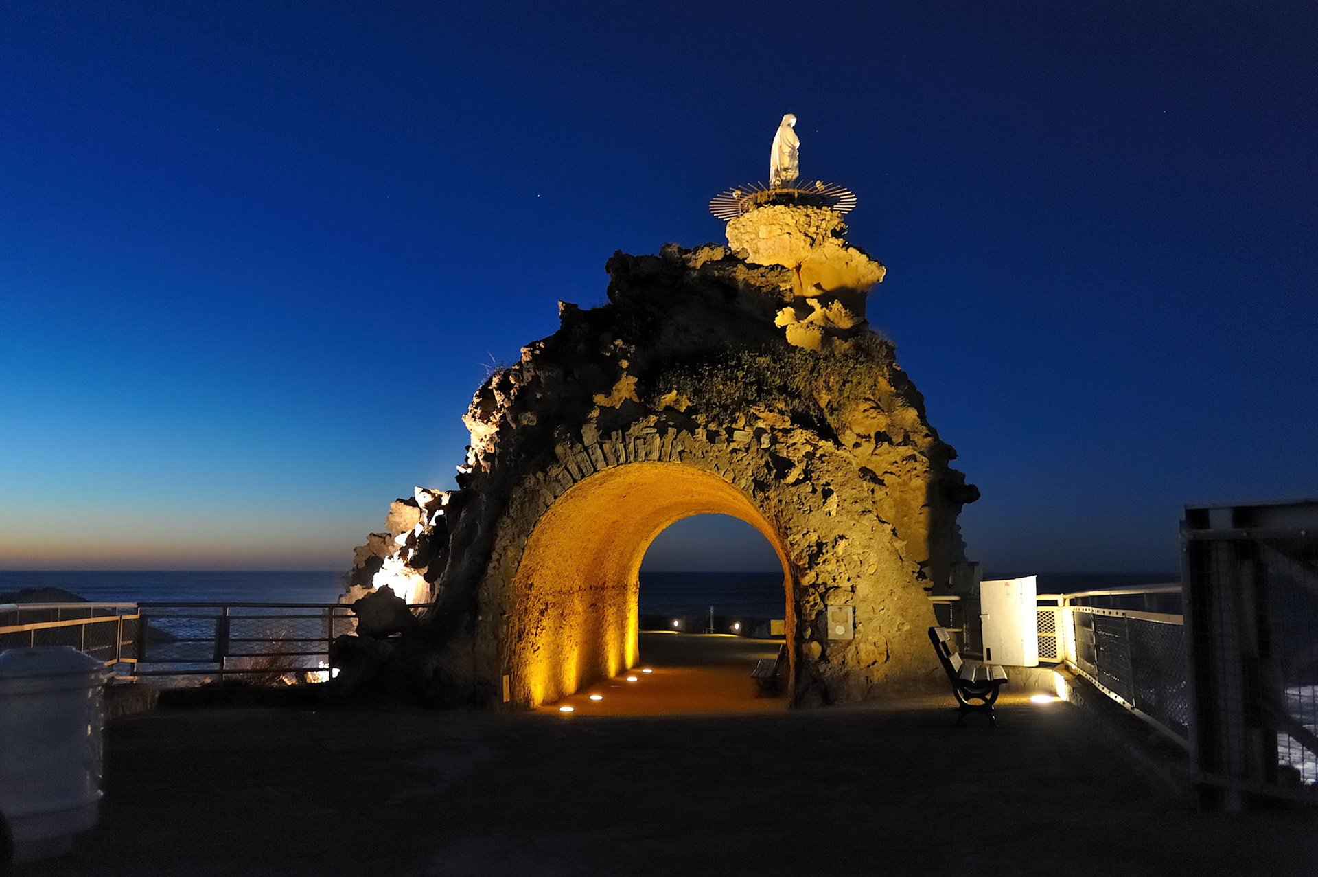 The Rock of the Virgin Mary - Biarritz