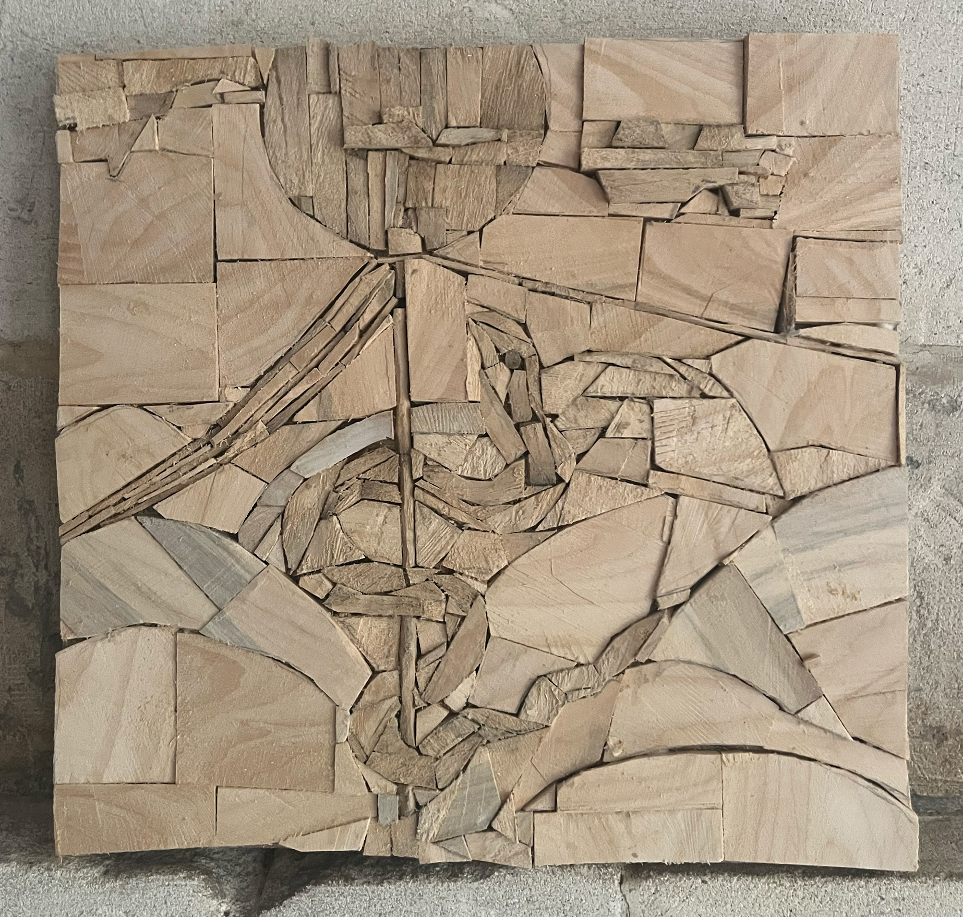 Simeon Stylites up a telegraph pole in a field outside Weymouth