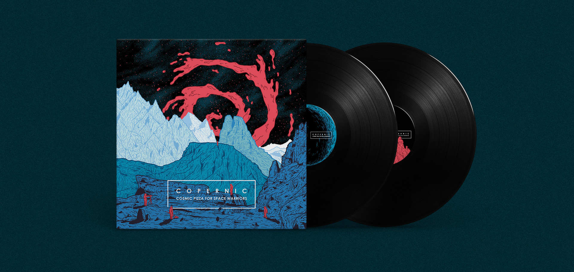 Double LP presentation. Copernic first album