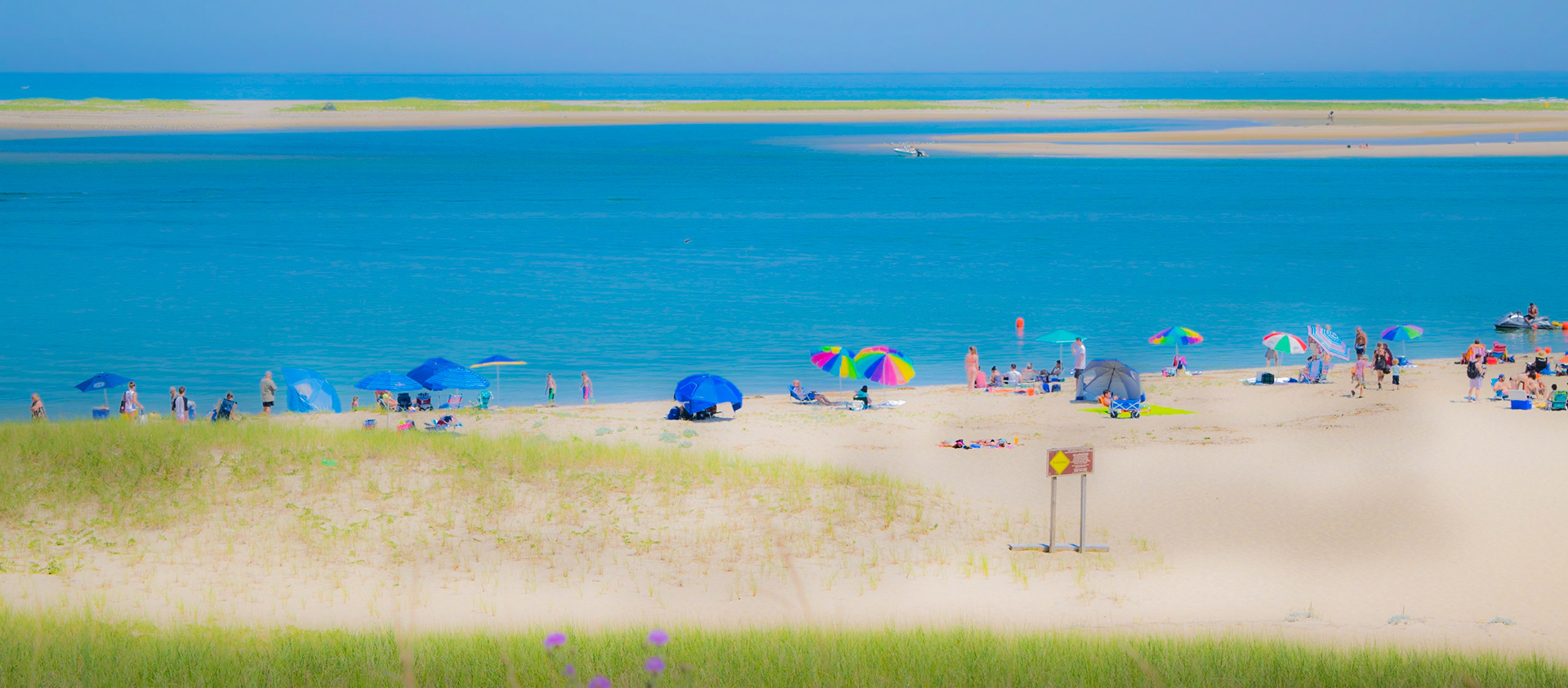 #113A watercolor like photo, Chatham, July 2017